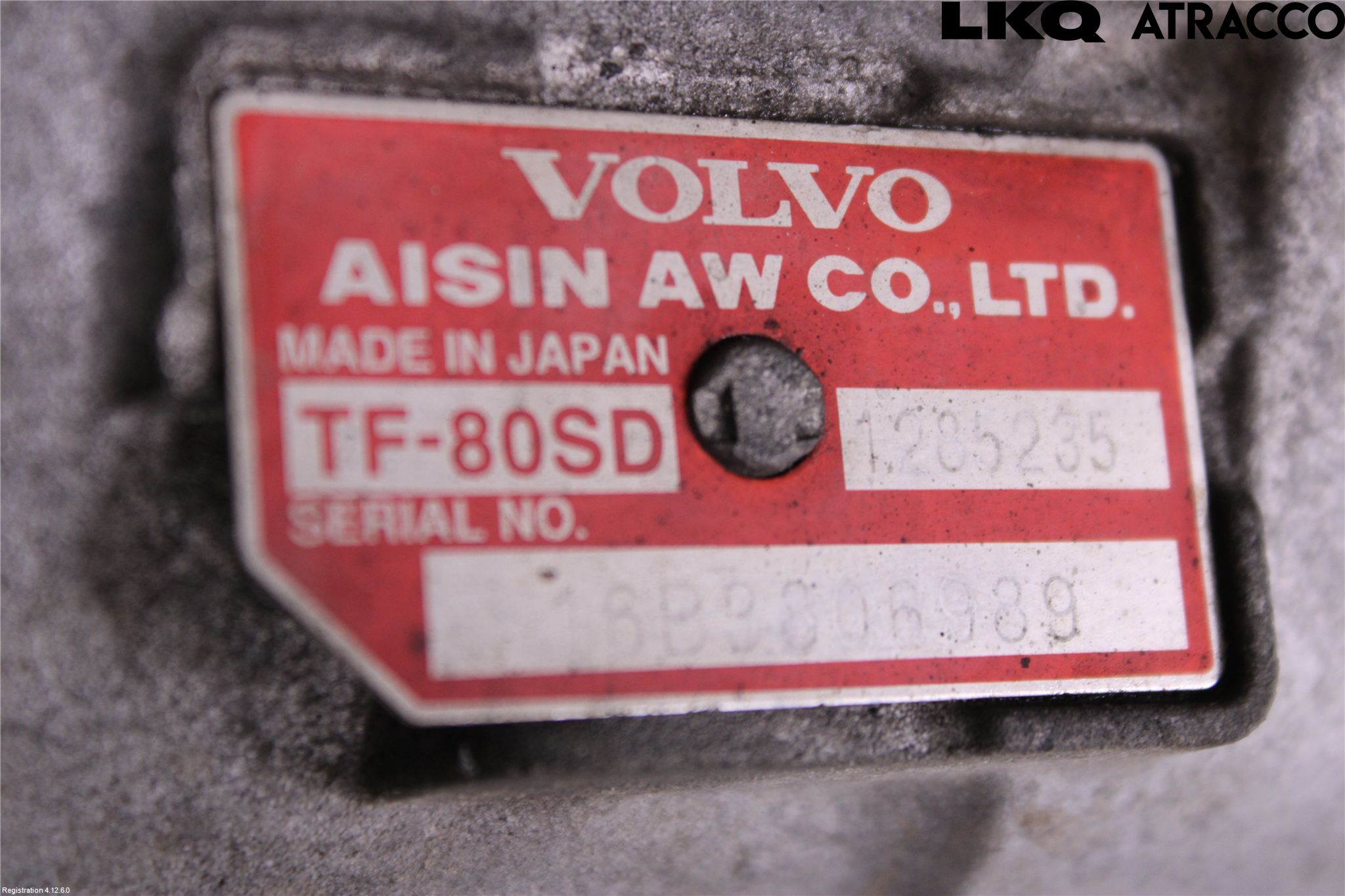 Volvo XC60 14-17 Gearkasse Automat