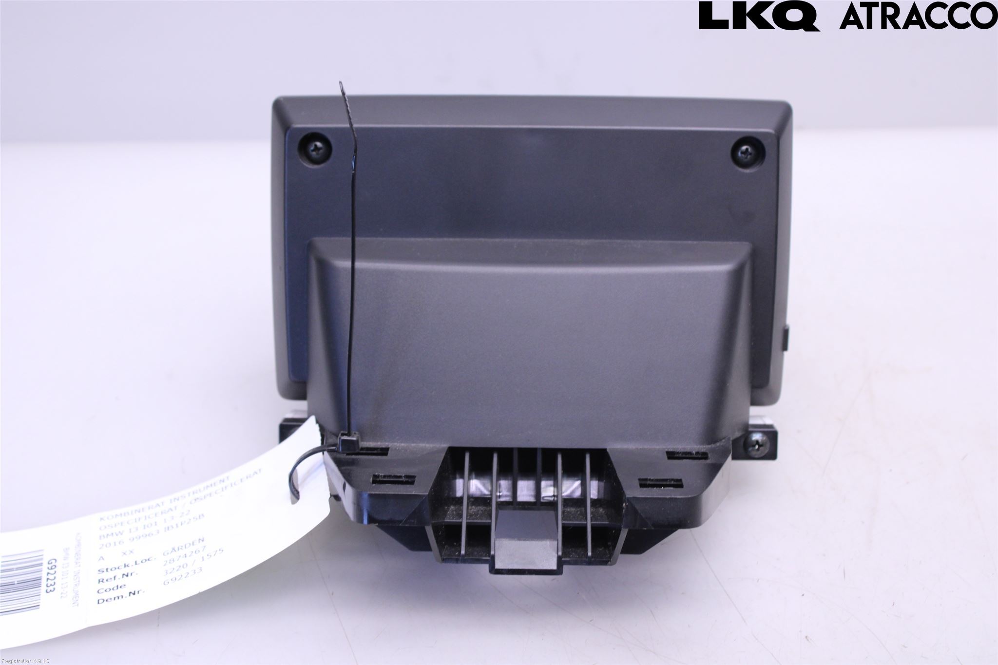 BMW i3 I01 13-22 Instr Kombinert