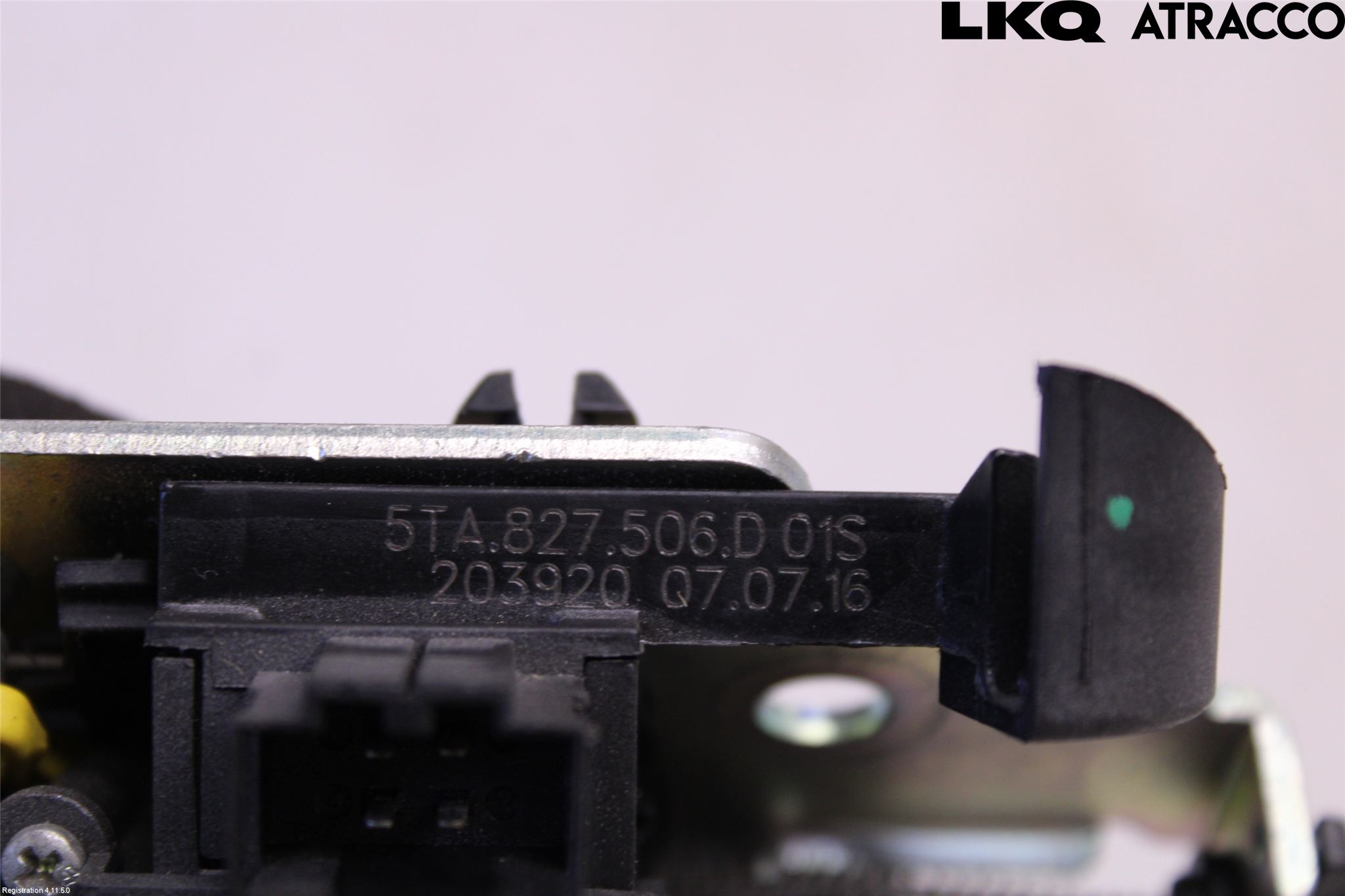 Volkswagen VW TIGUAN 16-24 Bakluke-Lokk Låsekasse