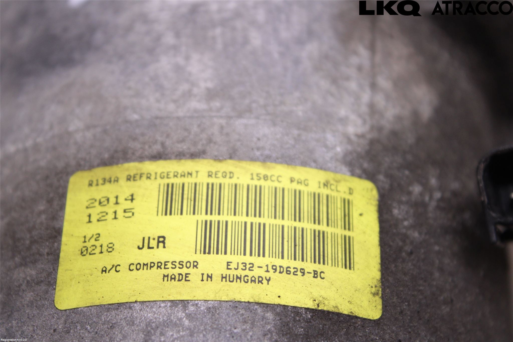 Landrover LAND ROVER RANGE ROVER EVOQUE (L538) 11-18 Varme Ac Kompressor