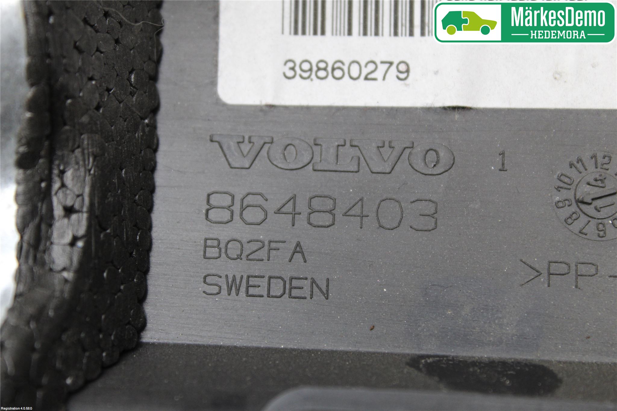 Volvo XC70 14-16 Rattdeksel - Deksler