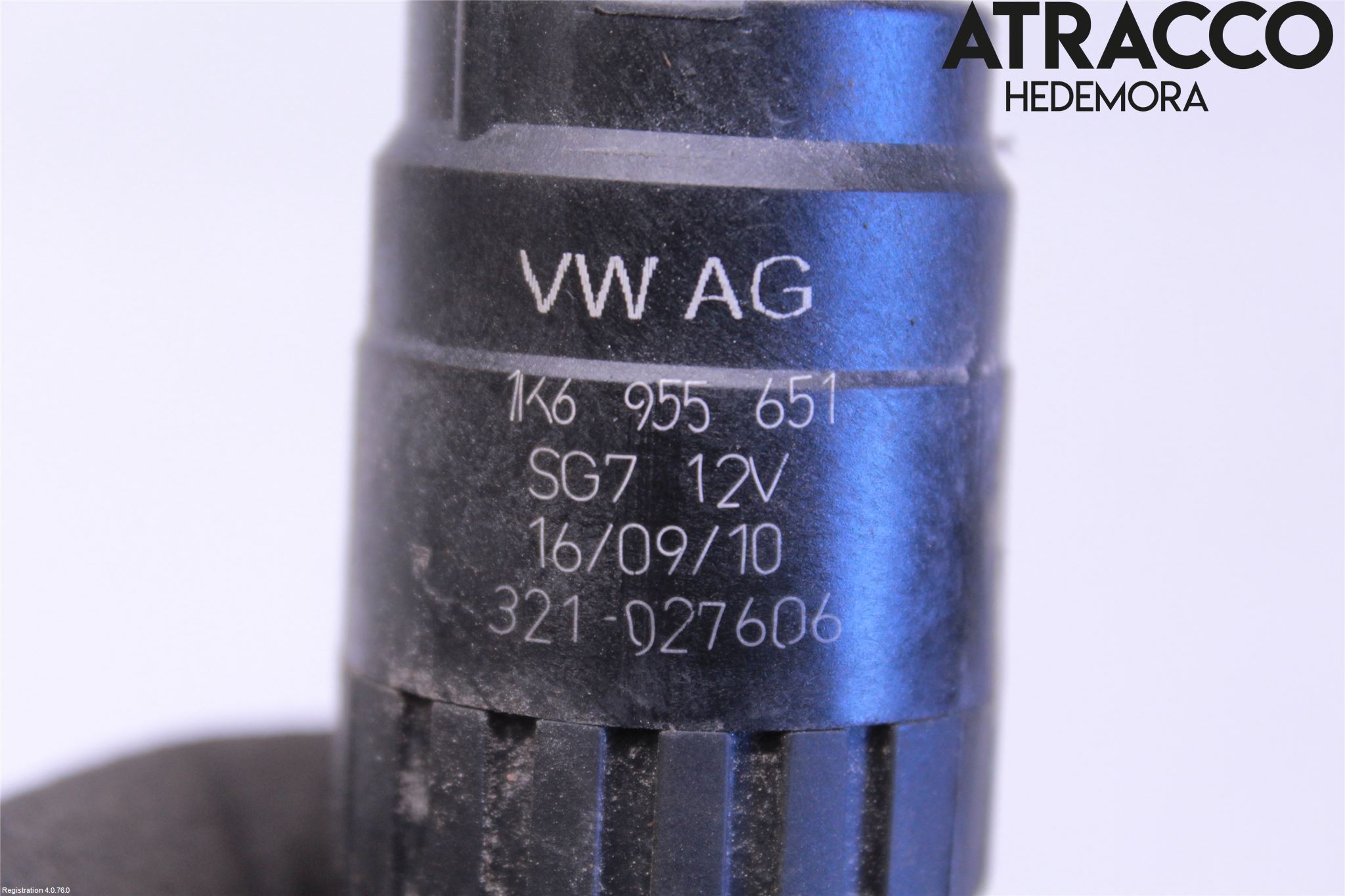 Audi A3/S3 05-13 Spylerpumpe Frontrute