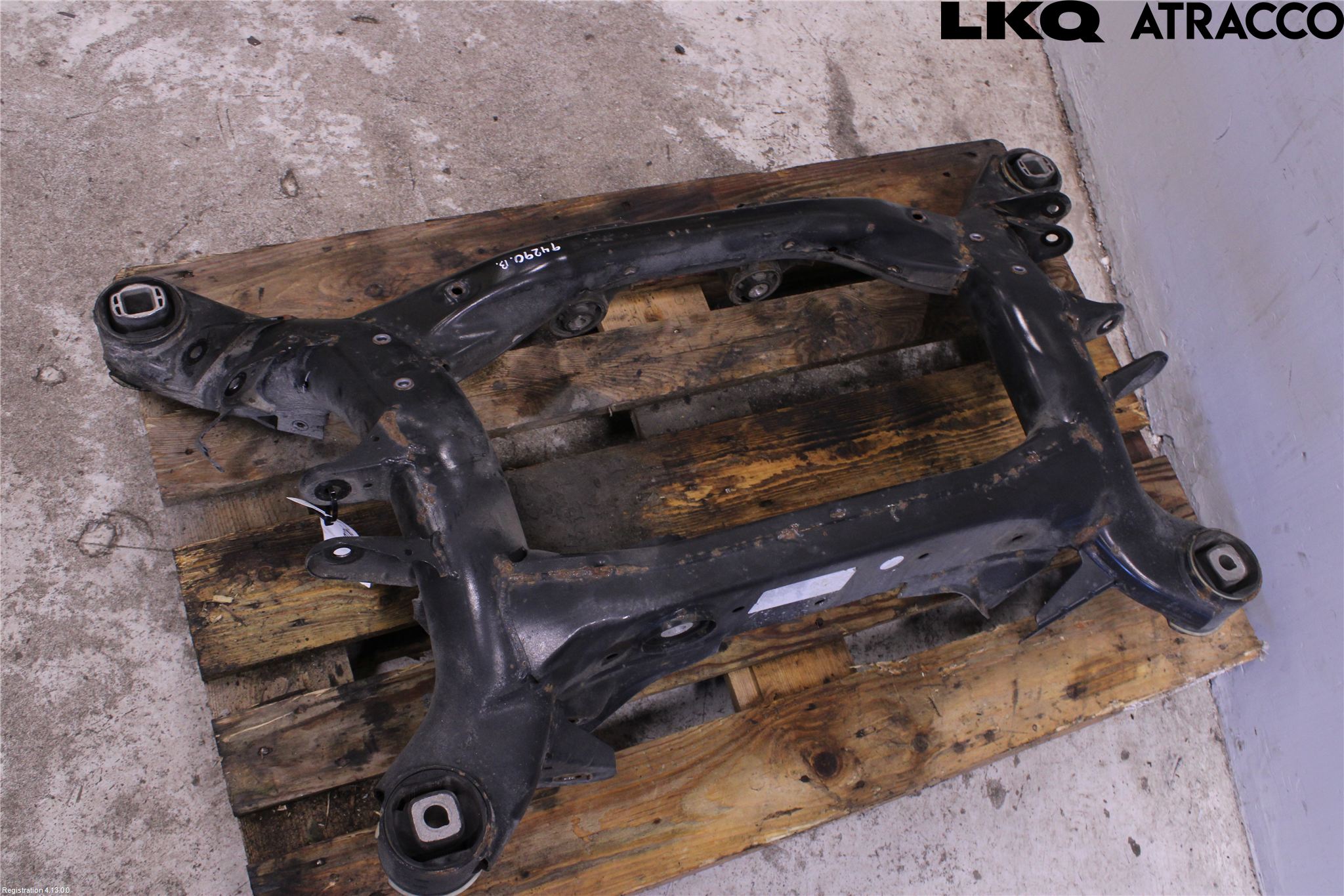 BMW X3 G01 18- Bakaksel Feste Travers-Ramme
