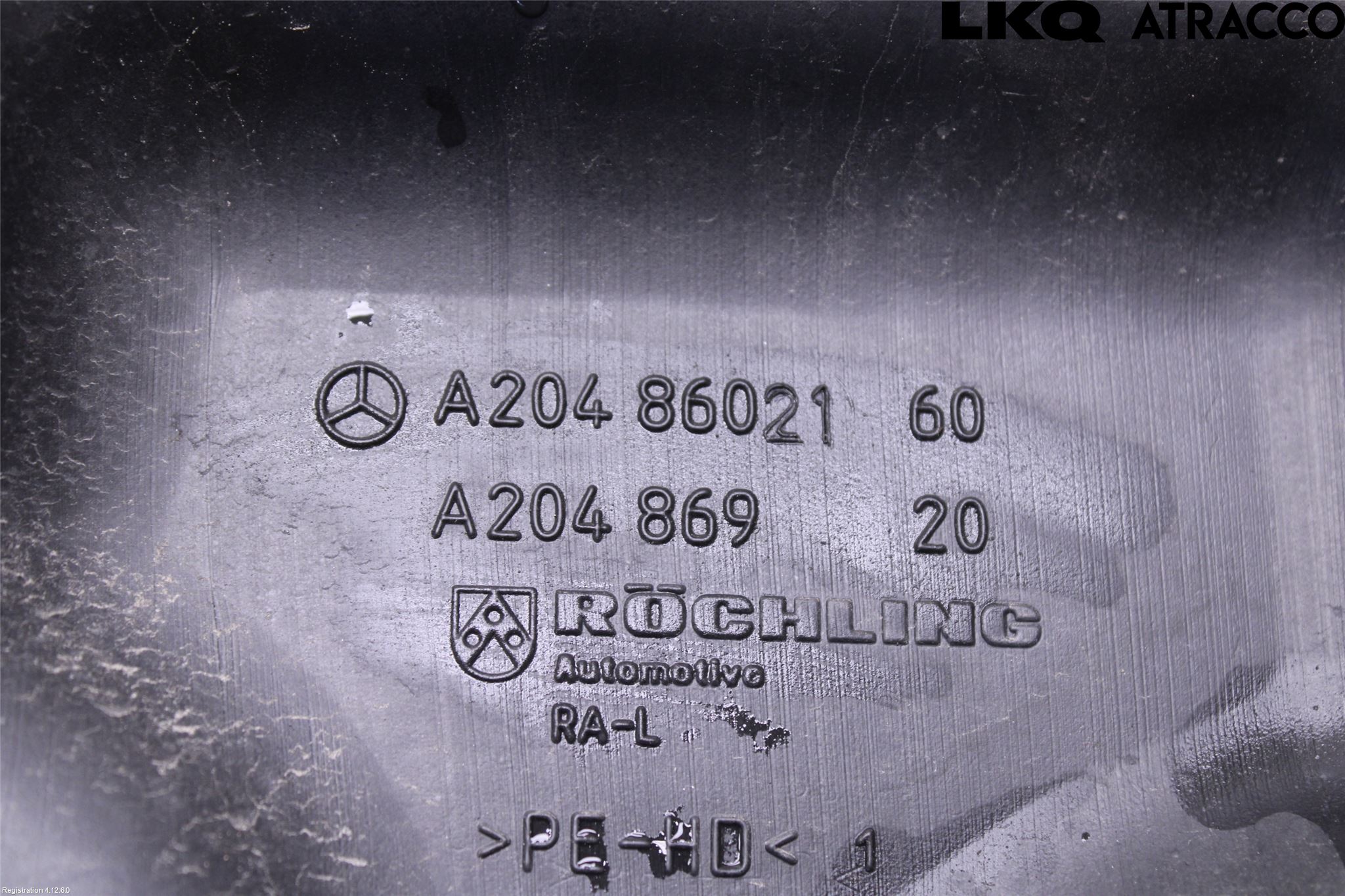 Mercedes-Benz MB E-KLASS (W212) 09-16 Spylerbeholder Frontrute