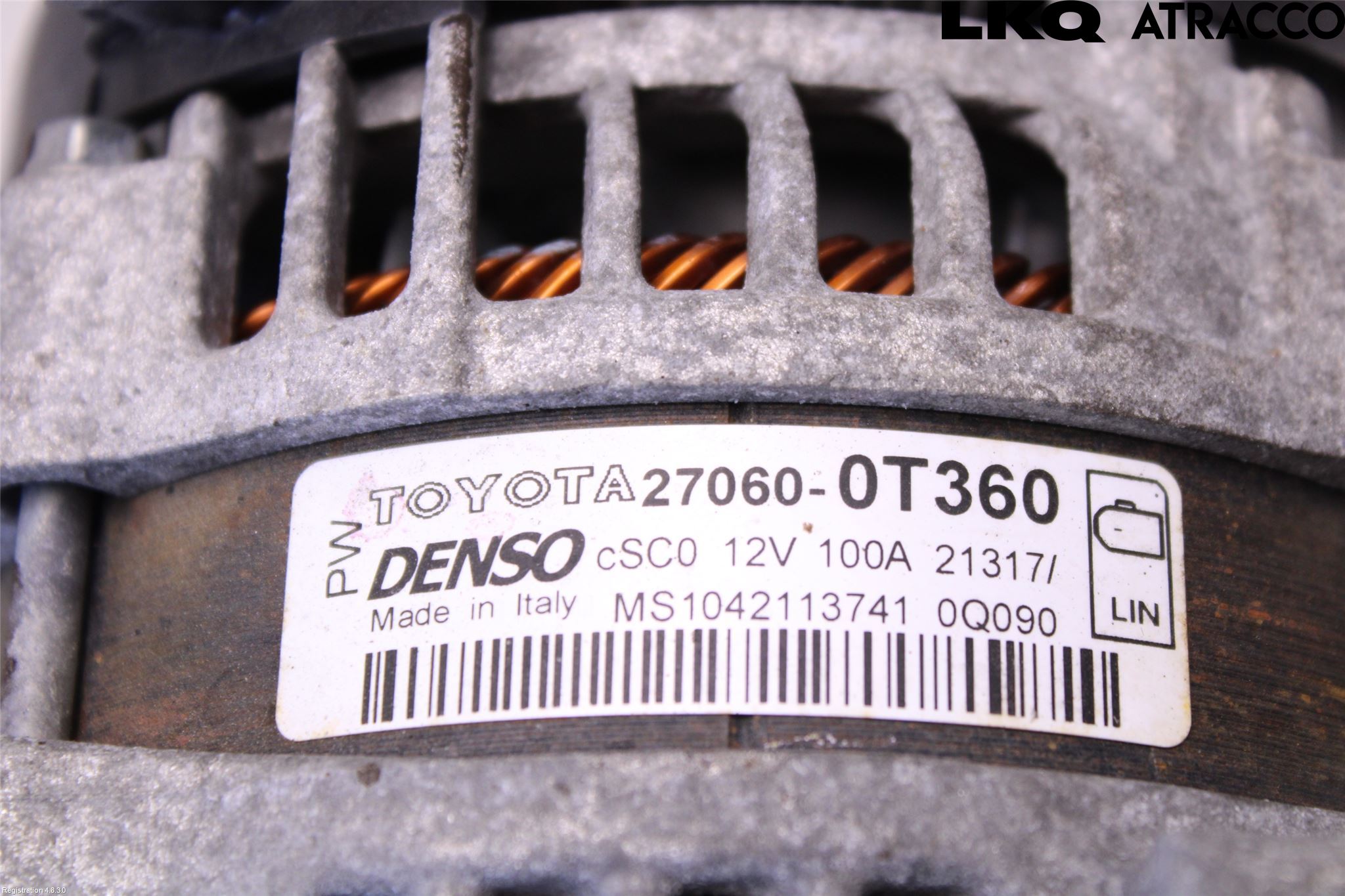 Toyota AVENSIS 16-18 Dynamo