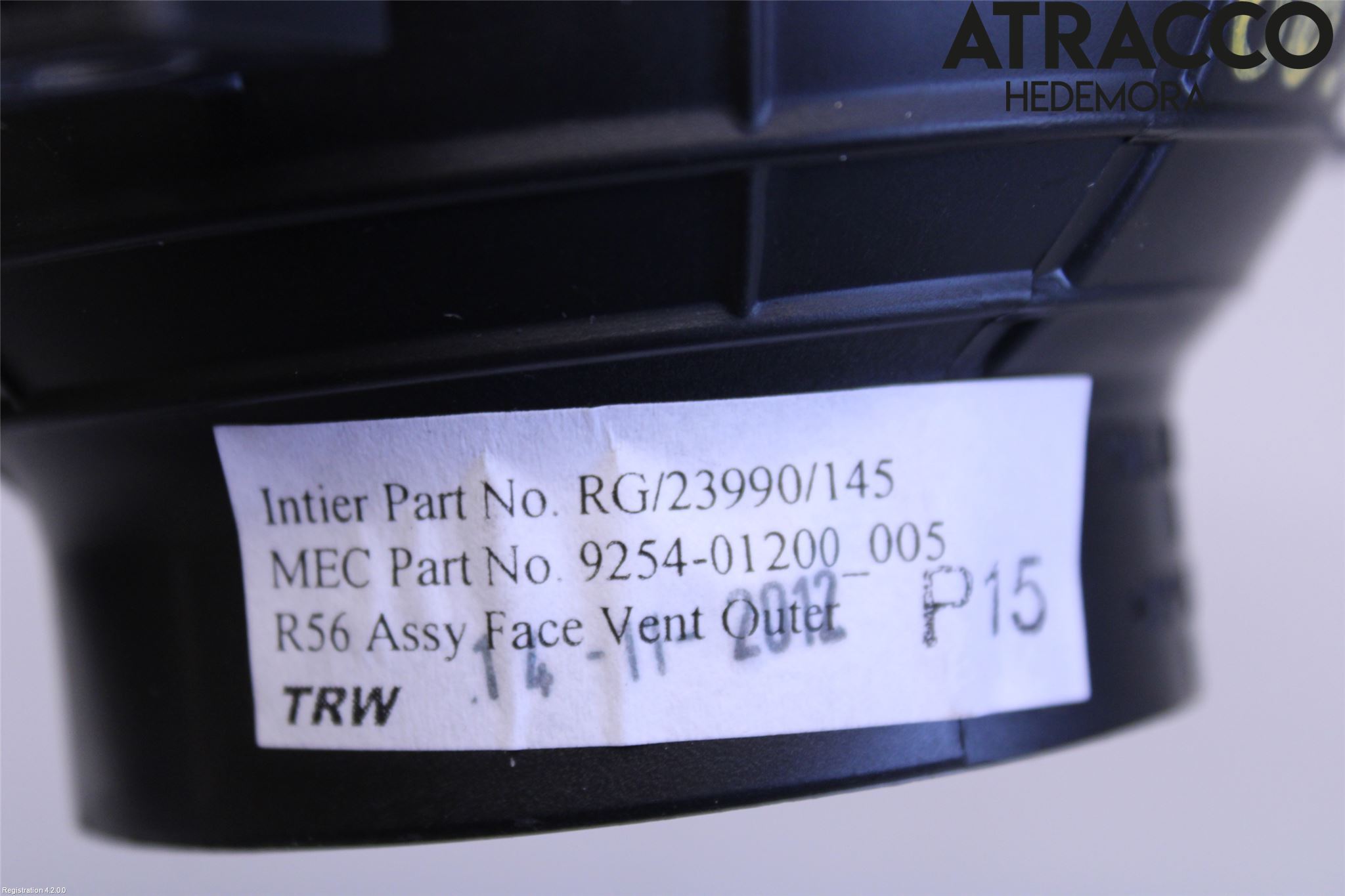 Mini COUPE R56 05-14 Dashbord Kanal - Dyse