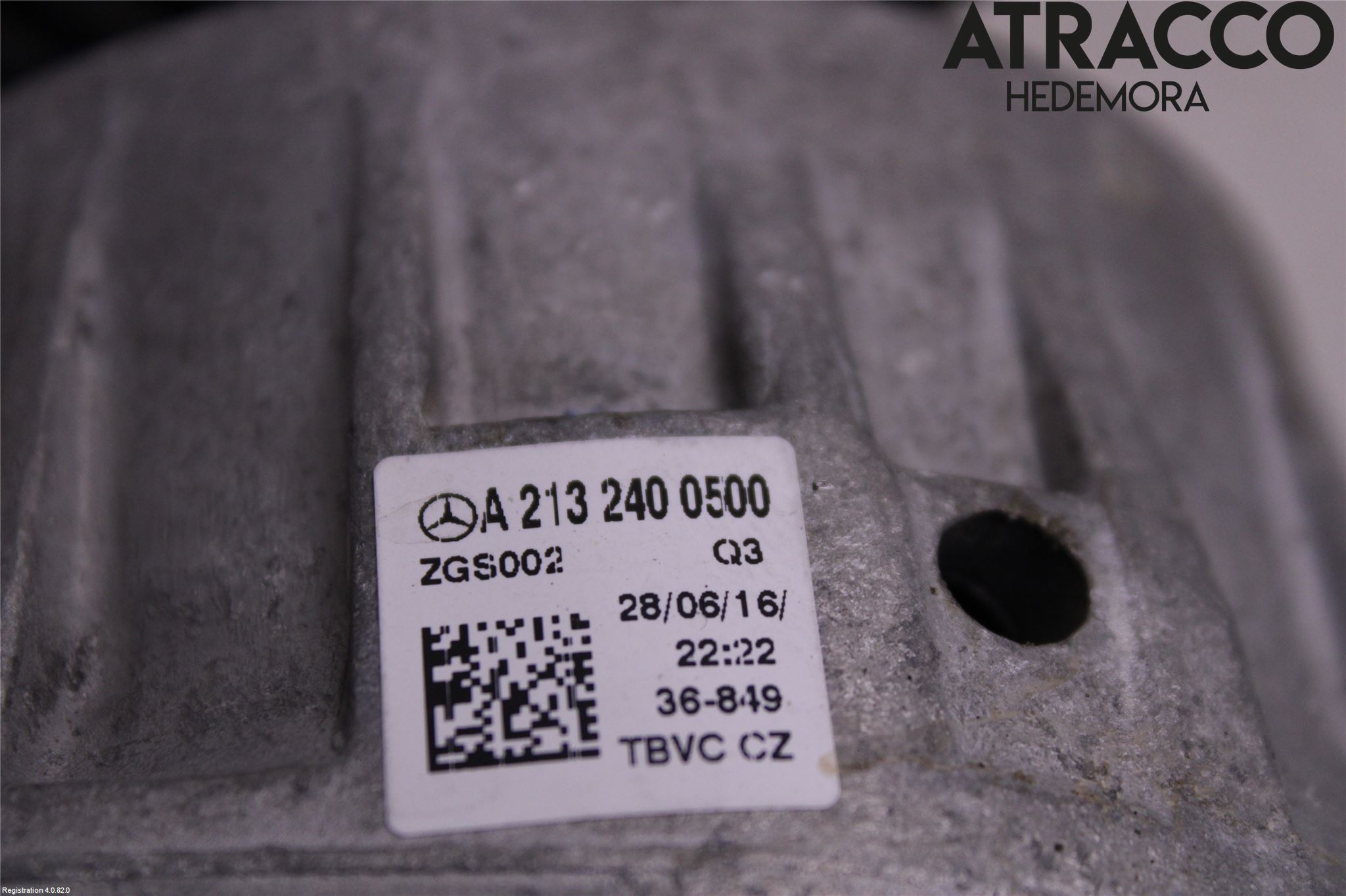 Mercedes-Benz MB E-KLASS (W213) 16-23 Motor Feste Gummi