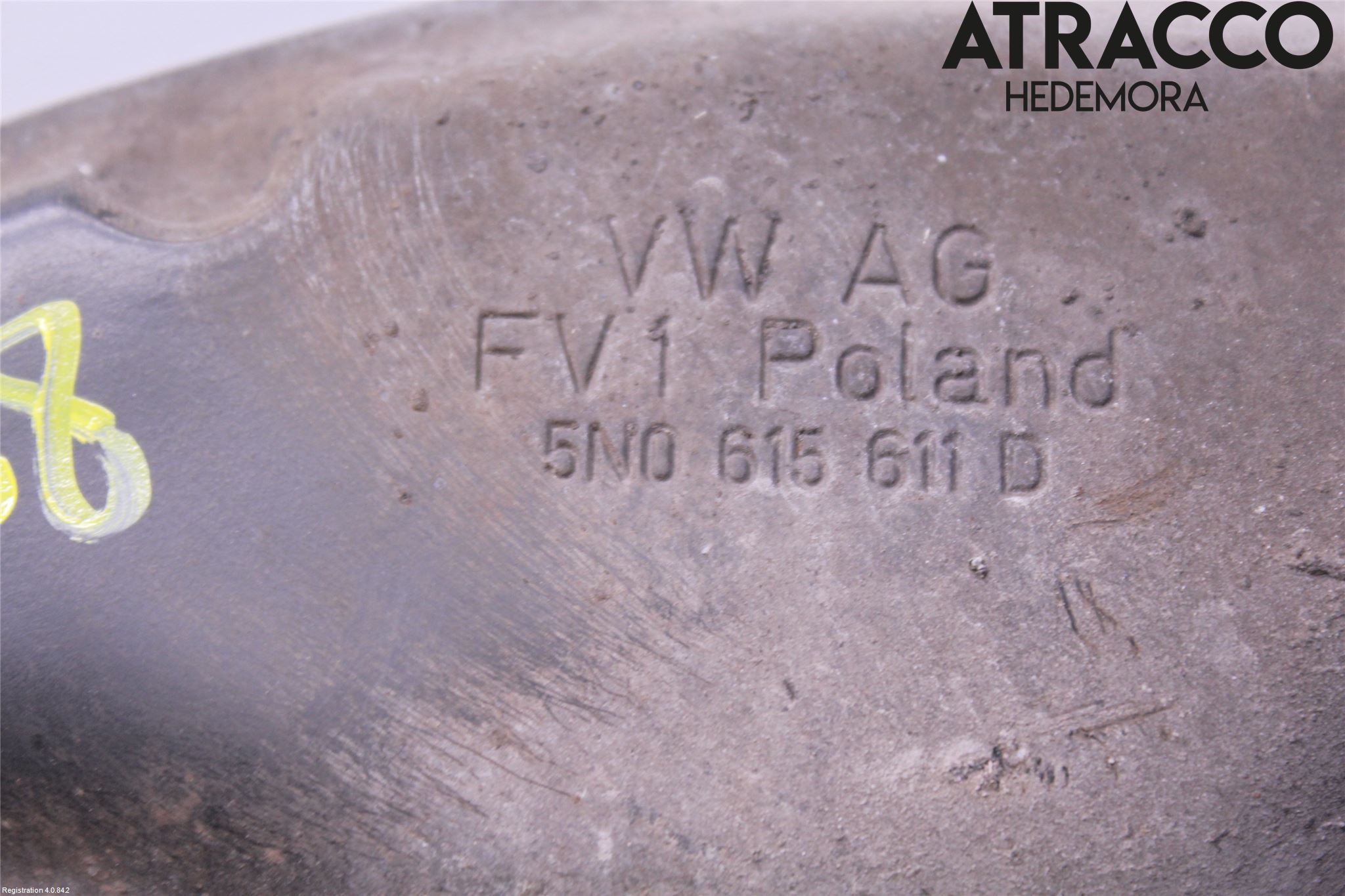 Volkswagen VW TIGUAN 07-16 Bremseskjold Bak