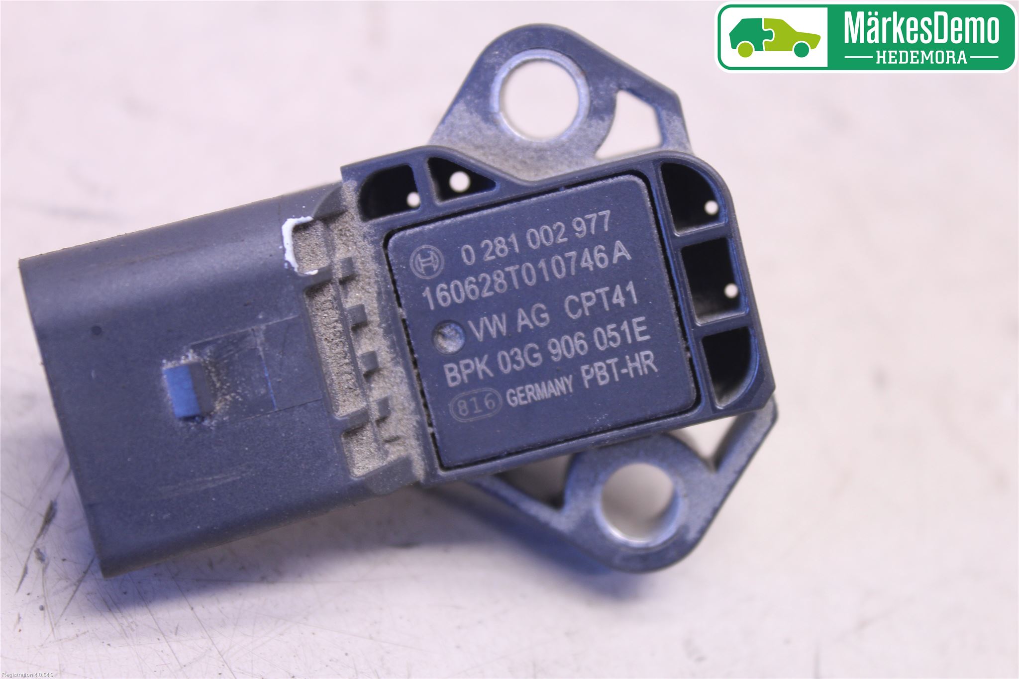 Volkswagen VW GOLF / E-GOLF VII 13-20 Inns Map - Trykkføler