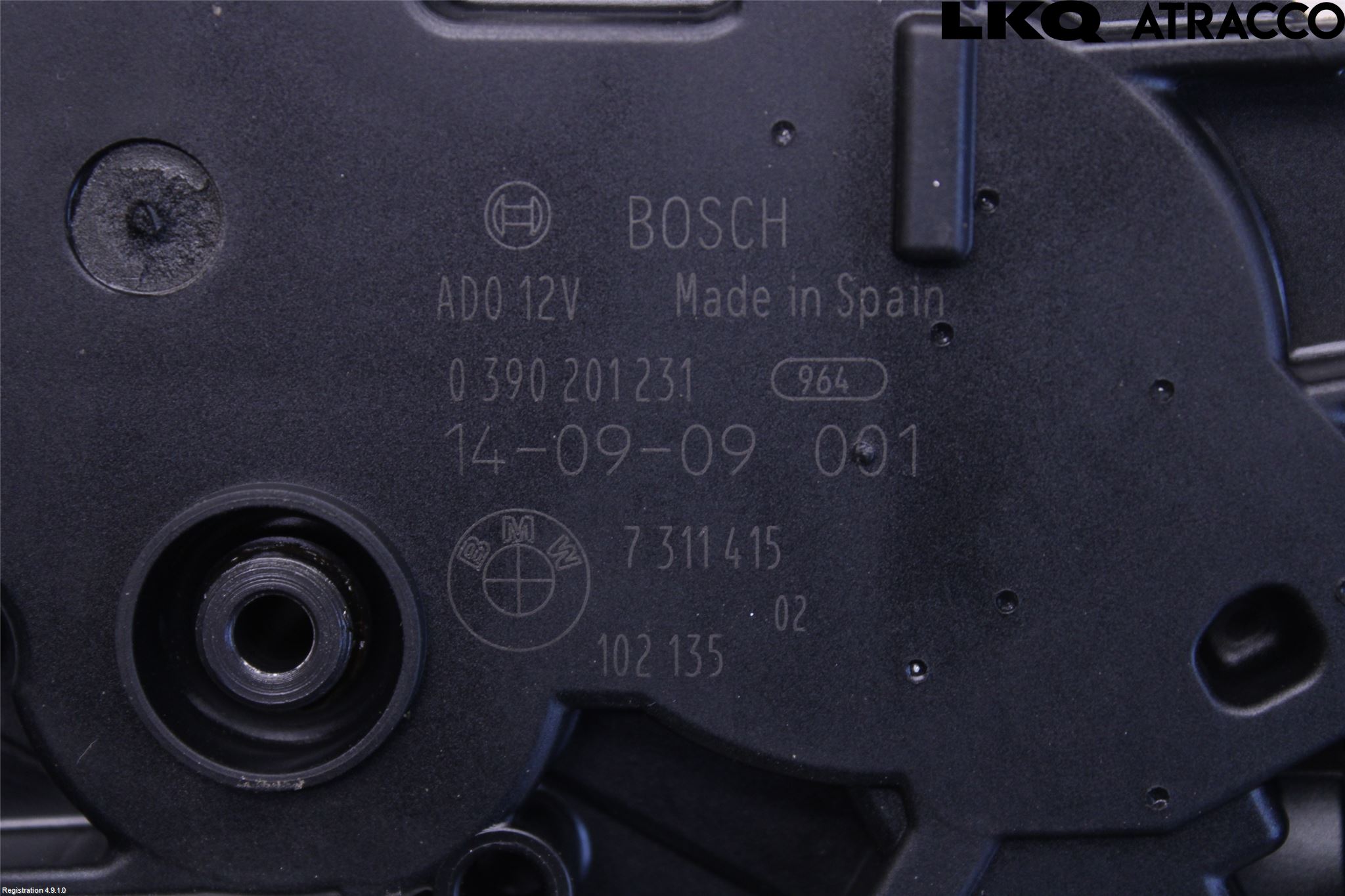 Toyota AVENSIS 09-15 Viskermotor Bakluke
