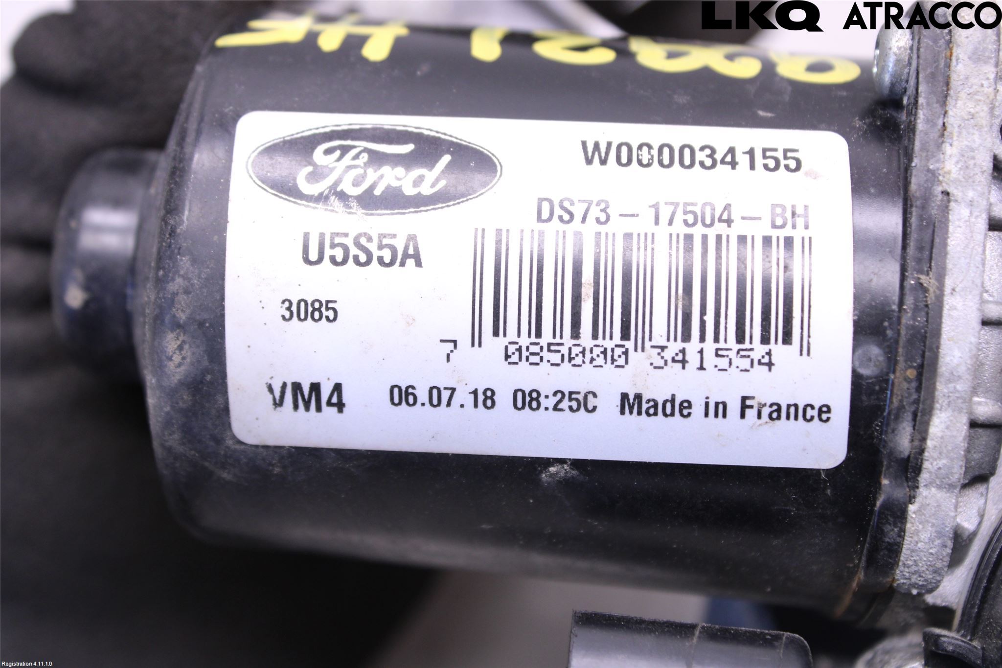 Ford MONDEO 15-22 Viskermotor Frontrute