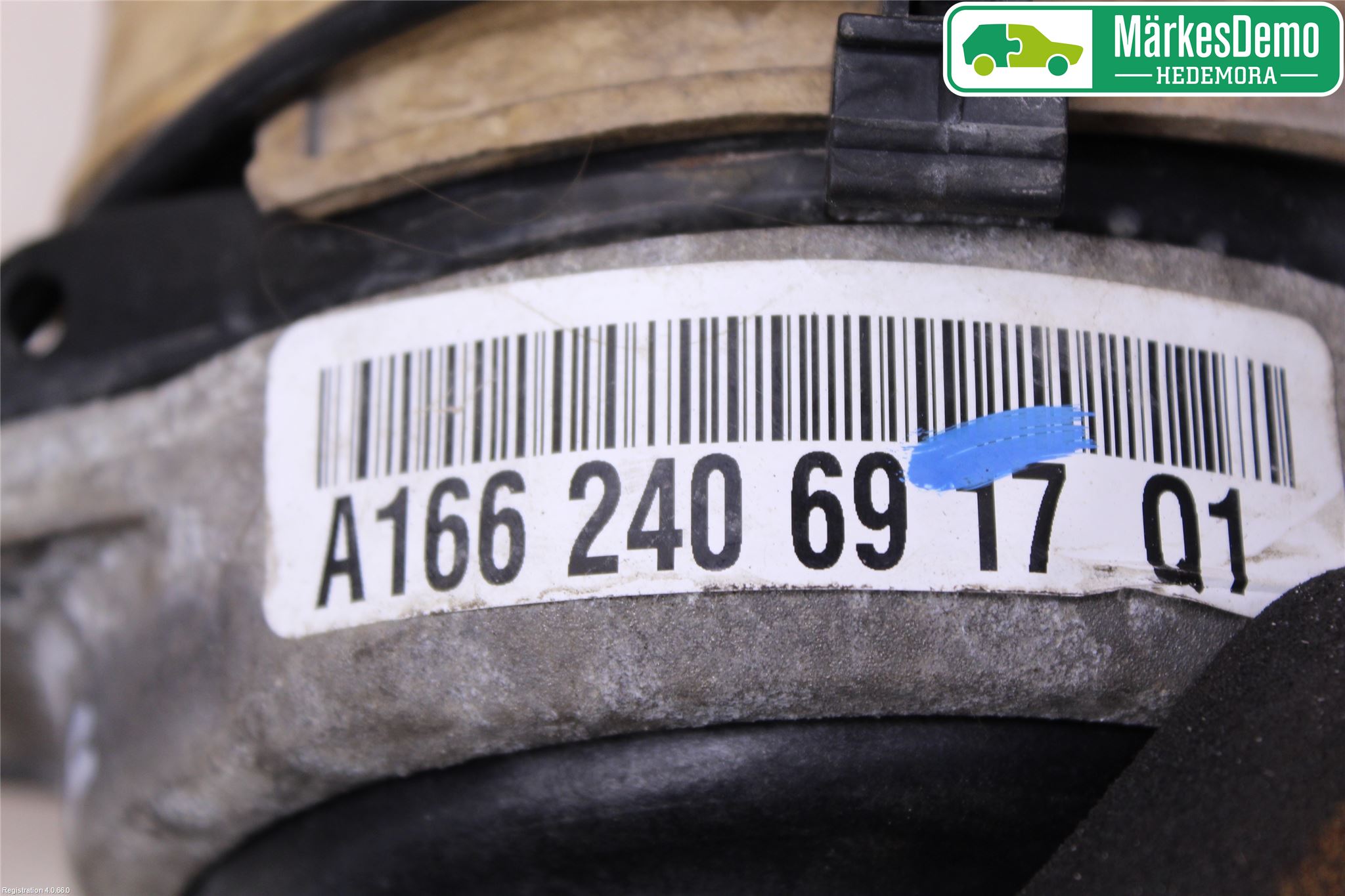 Mercedes-Benz MB GL/GLS-KLASS (X166) 12-19 Motor Feste Gummi