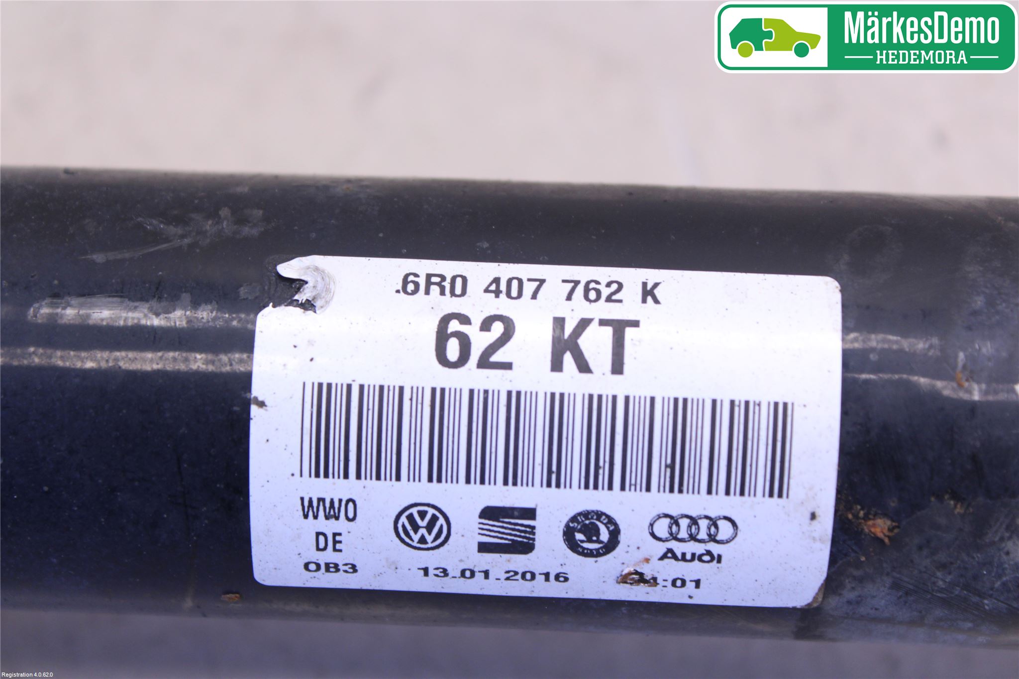 Skoda FABIA 15-21 Drivaksel Foran Kompl Høyre