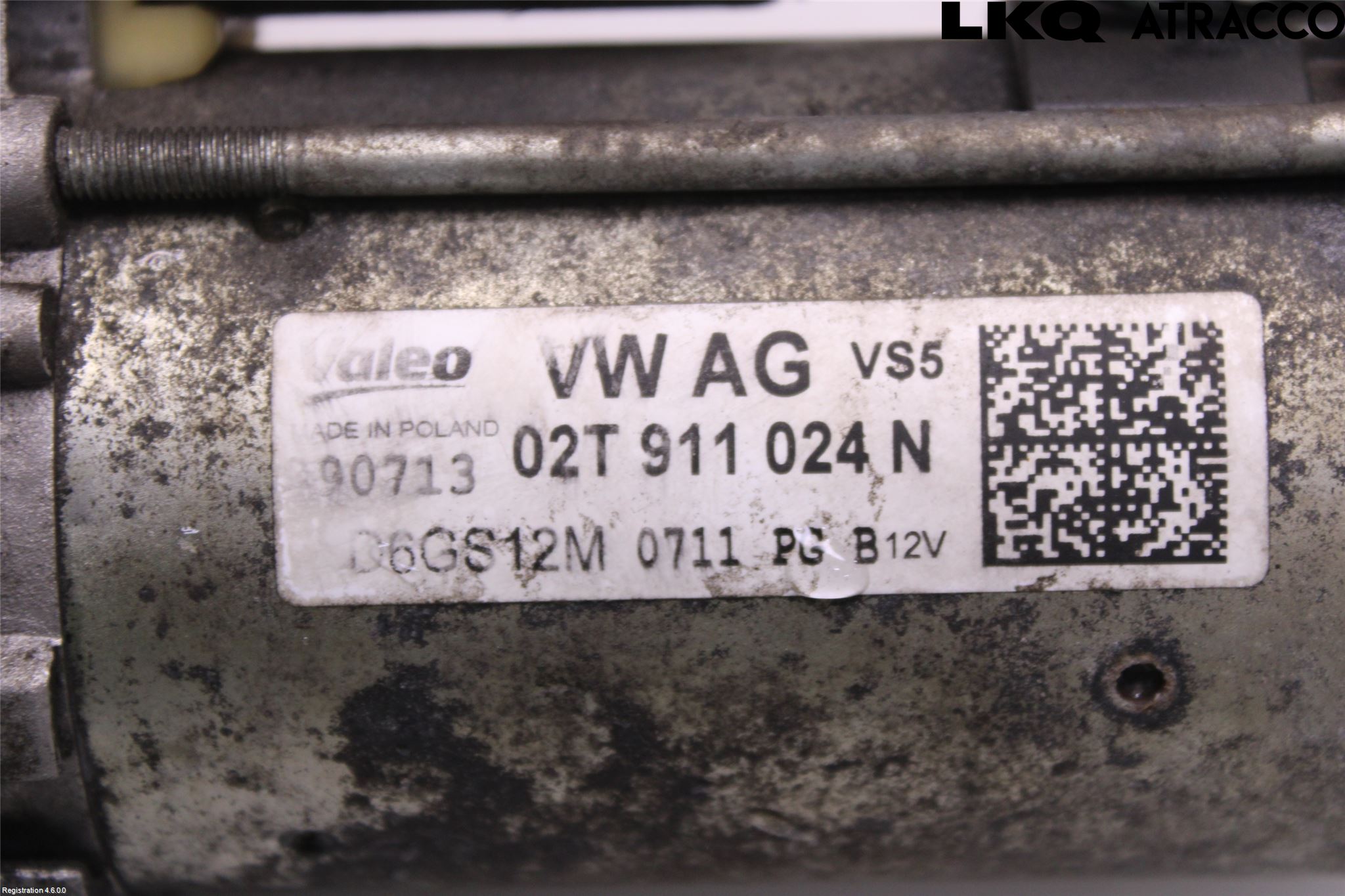 Volkswagen VW POLO 10-17 Startmotor