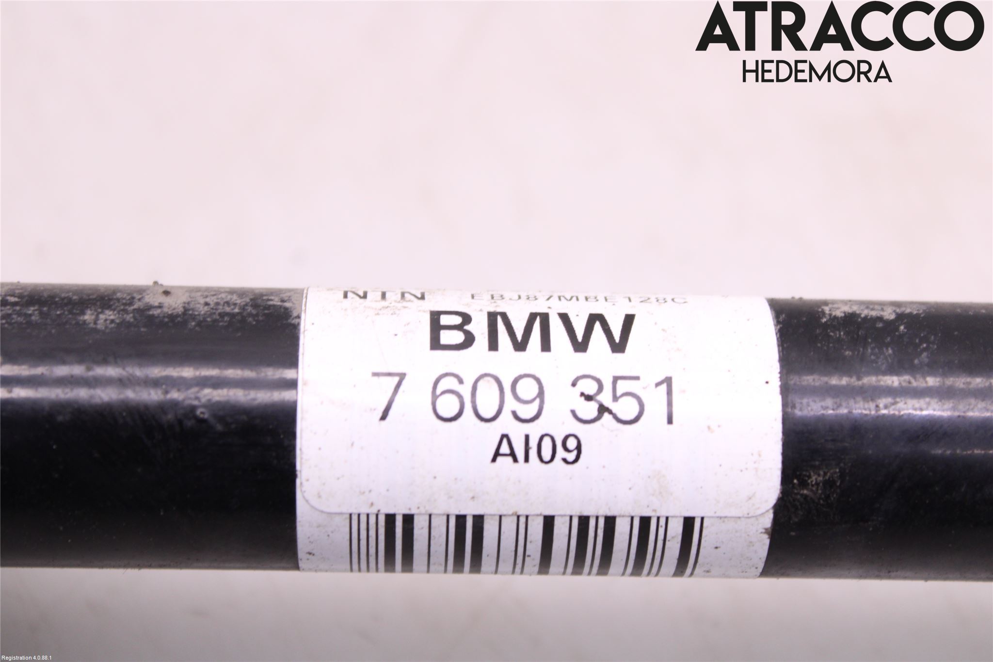 BMW 1 F20/F21 11-19 Drivaksel Bak Kompl Venstre