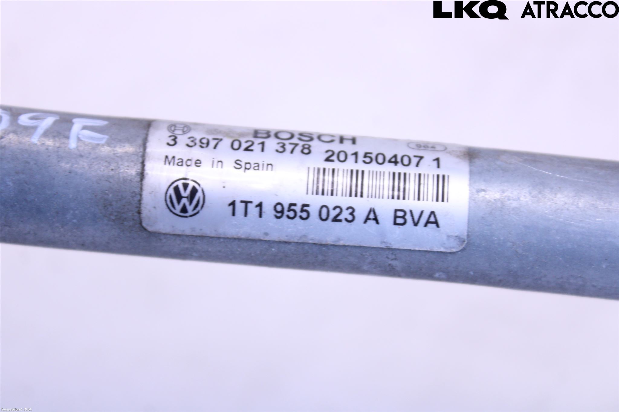 Volkswagen VW CADDY 11-15 Viskeroverføring Frontrute