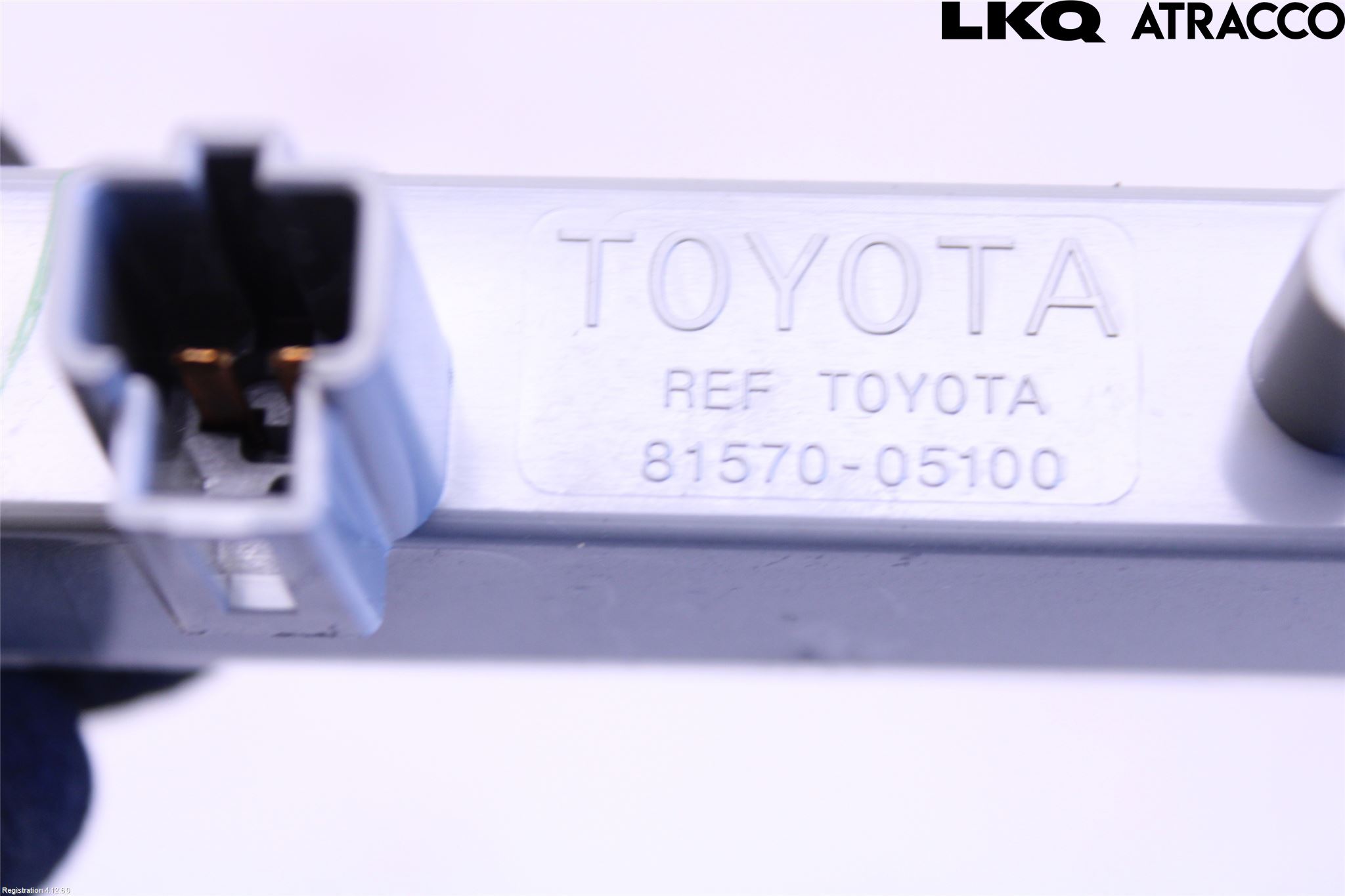 Toyota VERSO 09-18 Bremselys Bakrute