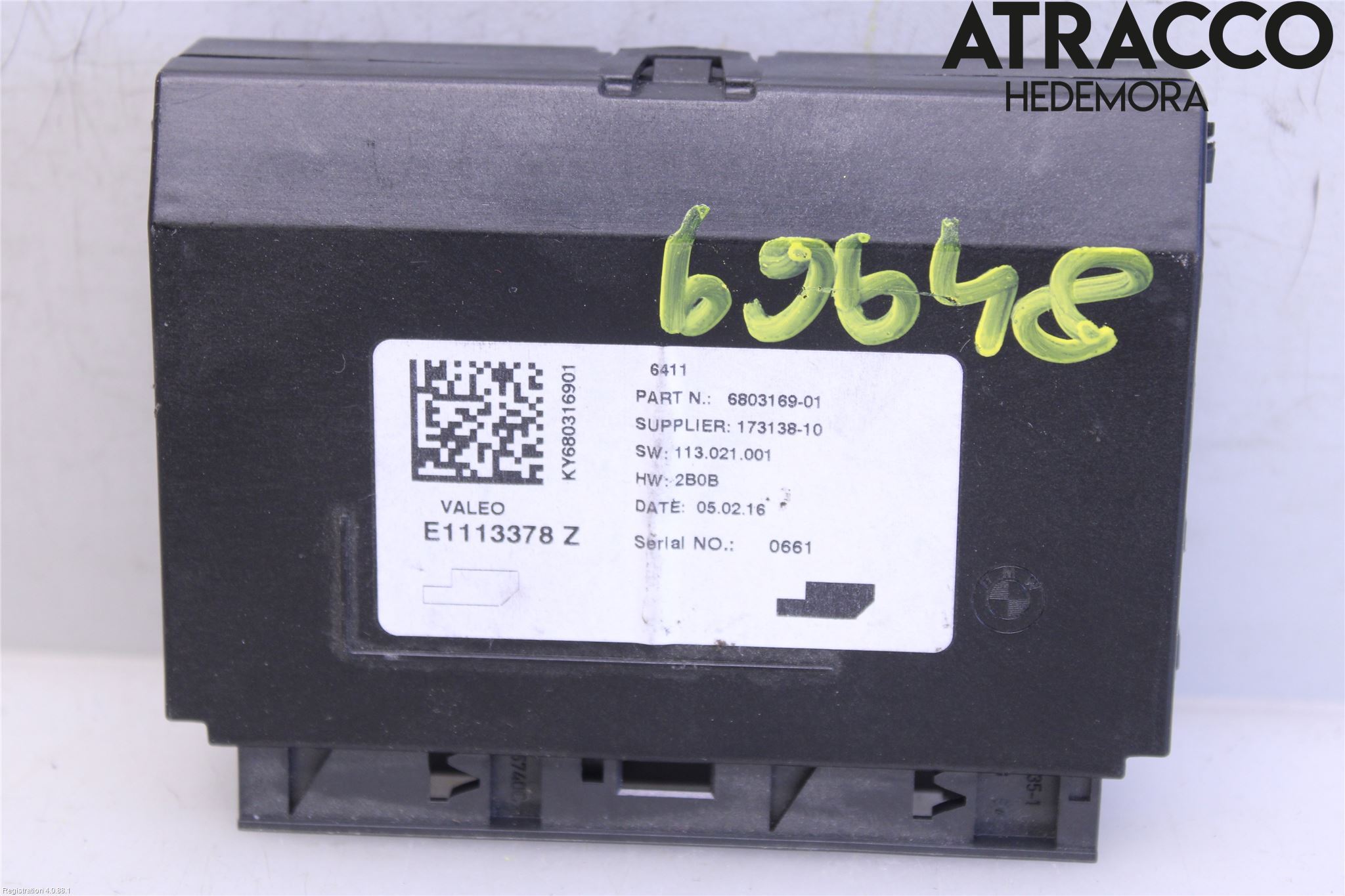 BMW X1 F48 15-22 Varme Ac Betjening-Display