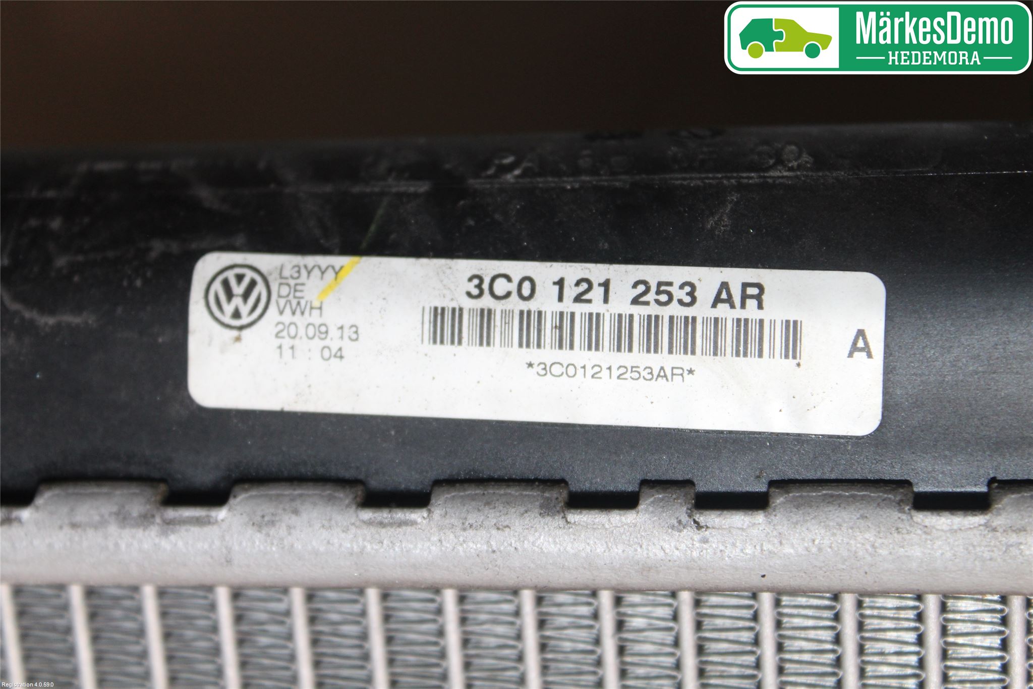 Volkswagen VW PASSAT 11-14 Radiator Automat