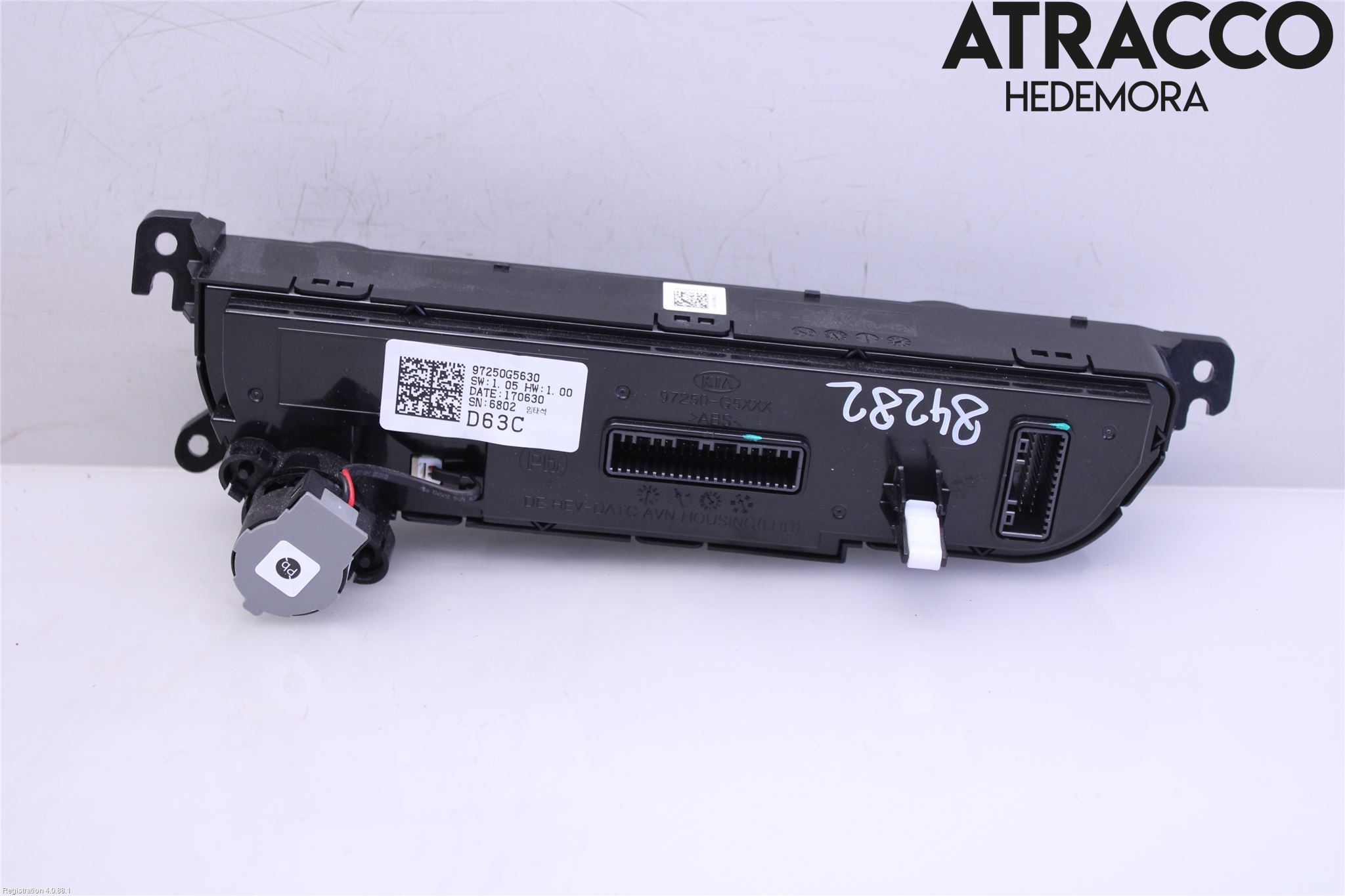 Kia NIRO (DE) 17-22 Varme Ac Betjening-Display