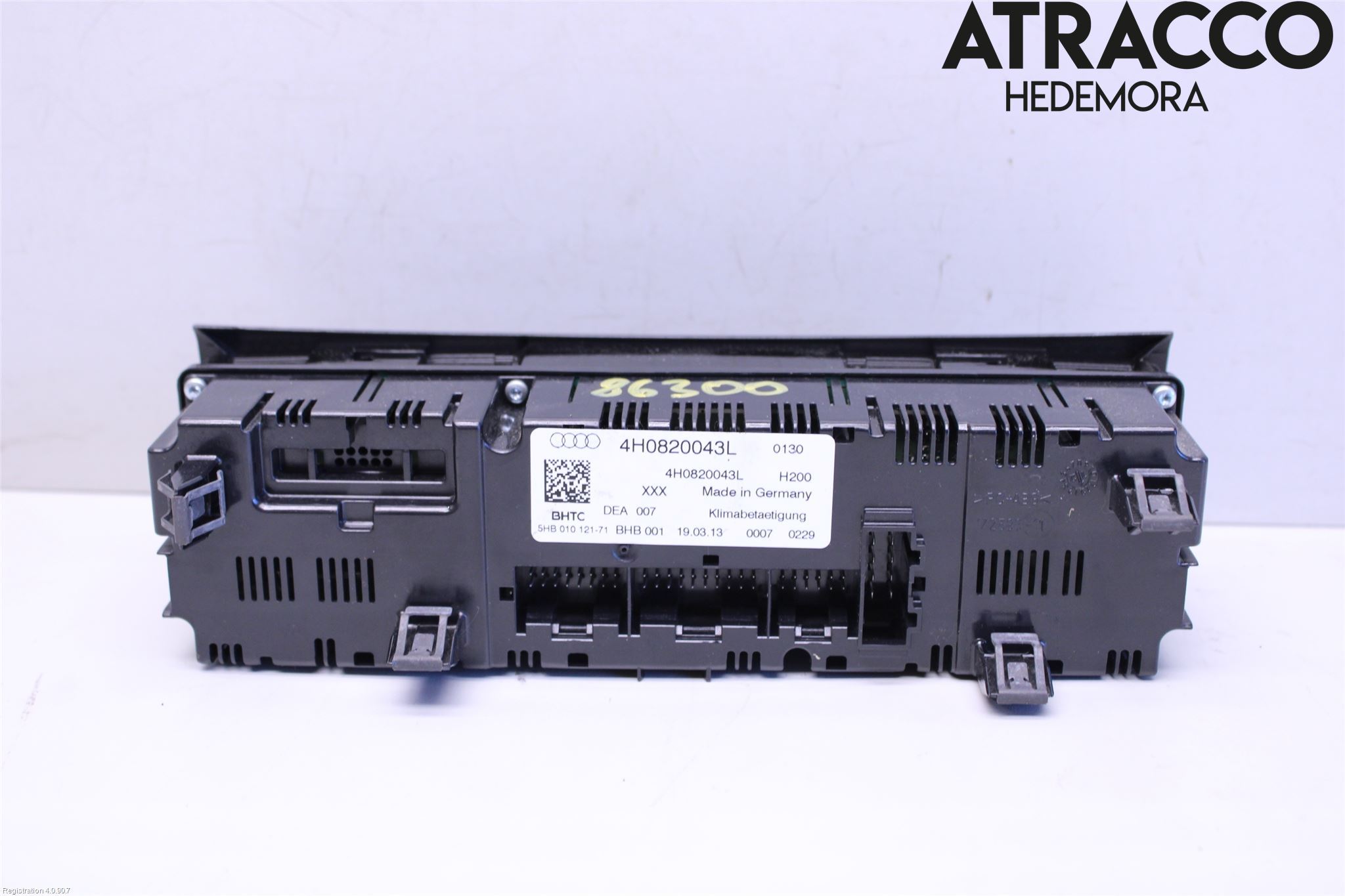 Audi A8/S8 4H 10-17 Varme Ac Betjening-Display