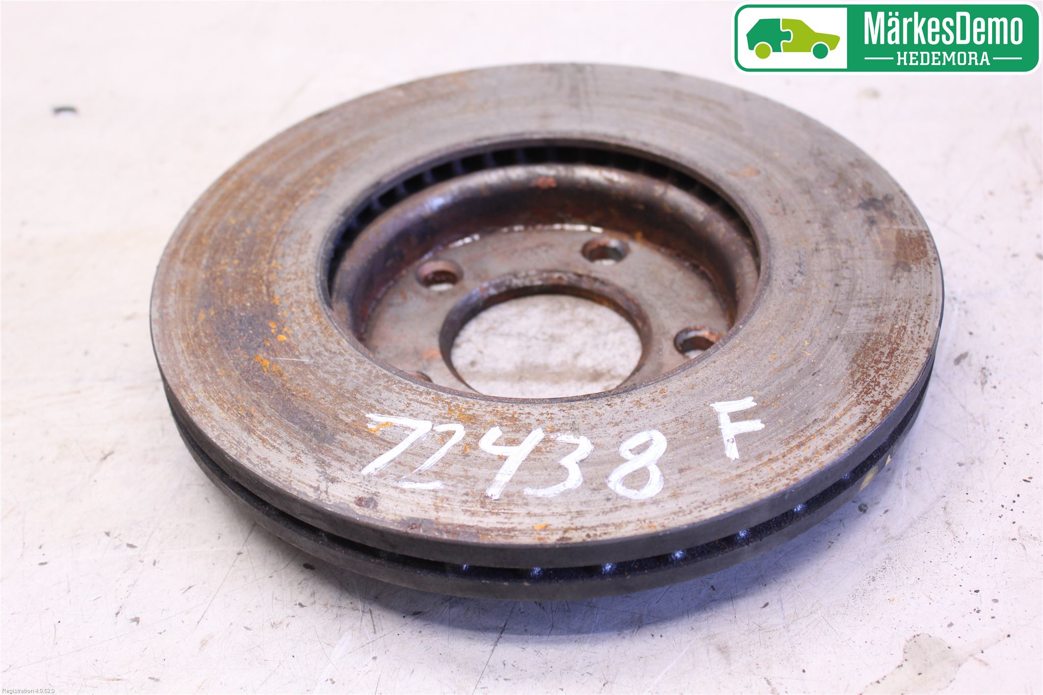 Mazda 3 I 07-08 Bremseskive Foran
