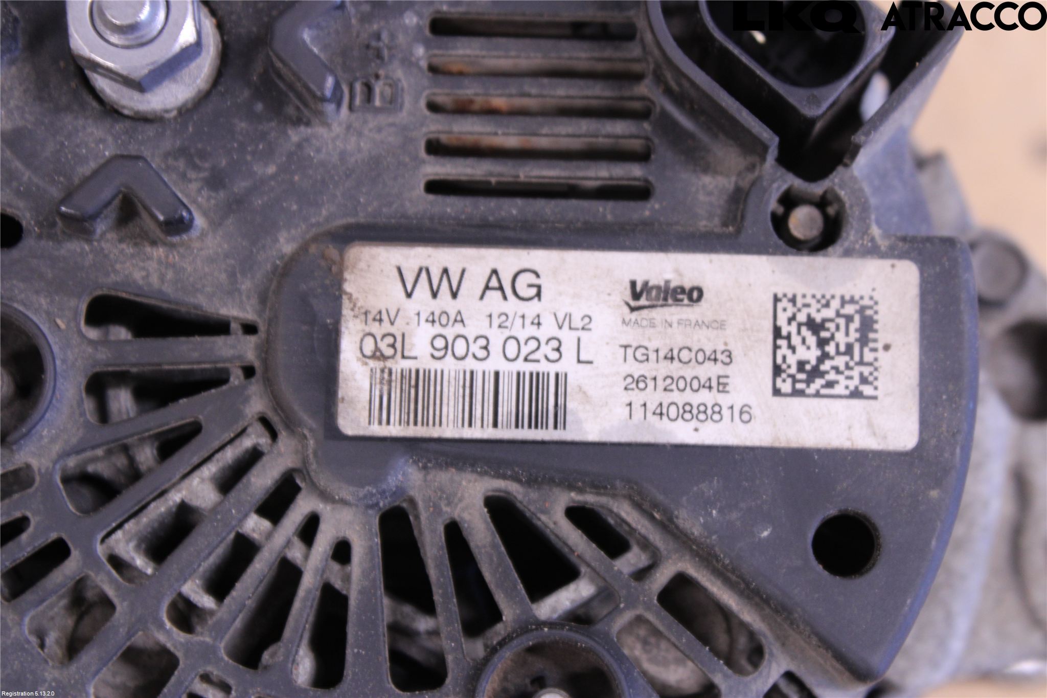 Volkswagen VW GOLF / E-GOLF VII 13-20 Dynamo