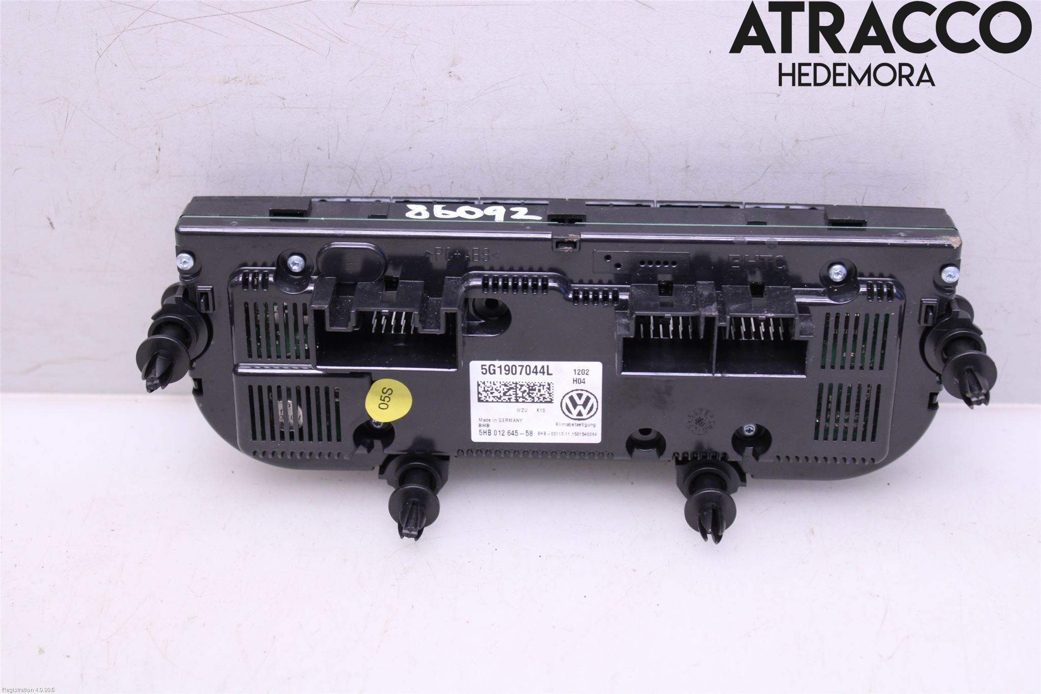 Volkswagen VW PASSAT 15-19 Varme Ac Betjening-Display