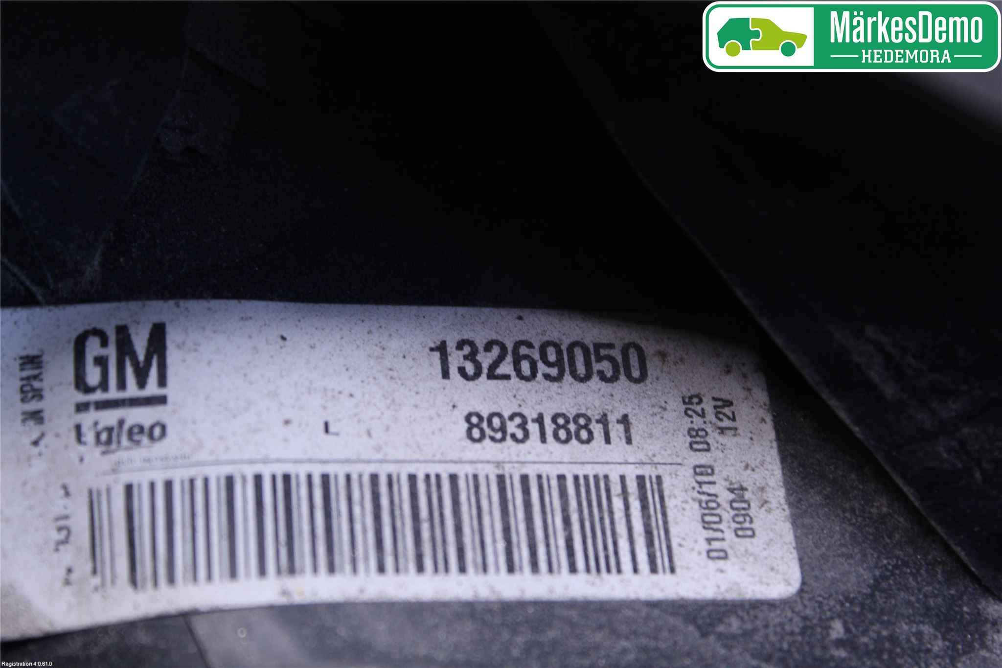 Opel CORSA D 07-14 Baklykt Venstre