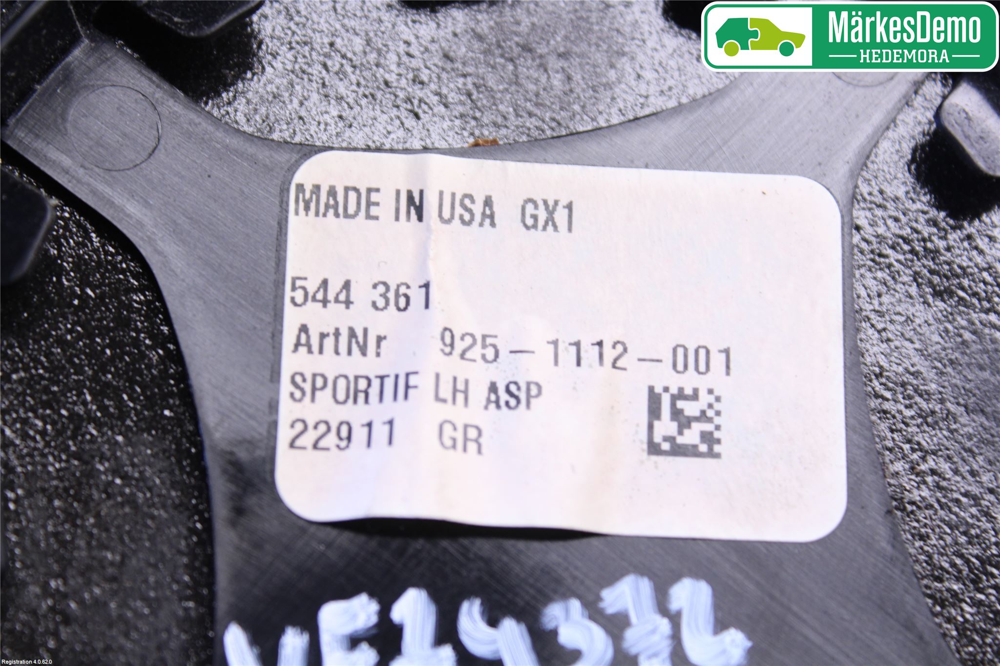 Volkswagen VW PASSAT 11-14 Speil Glass V