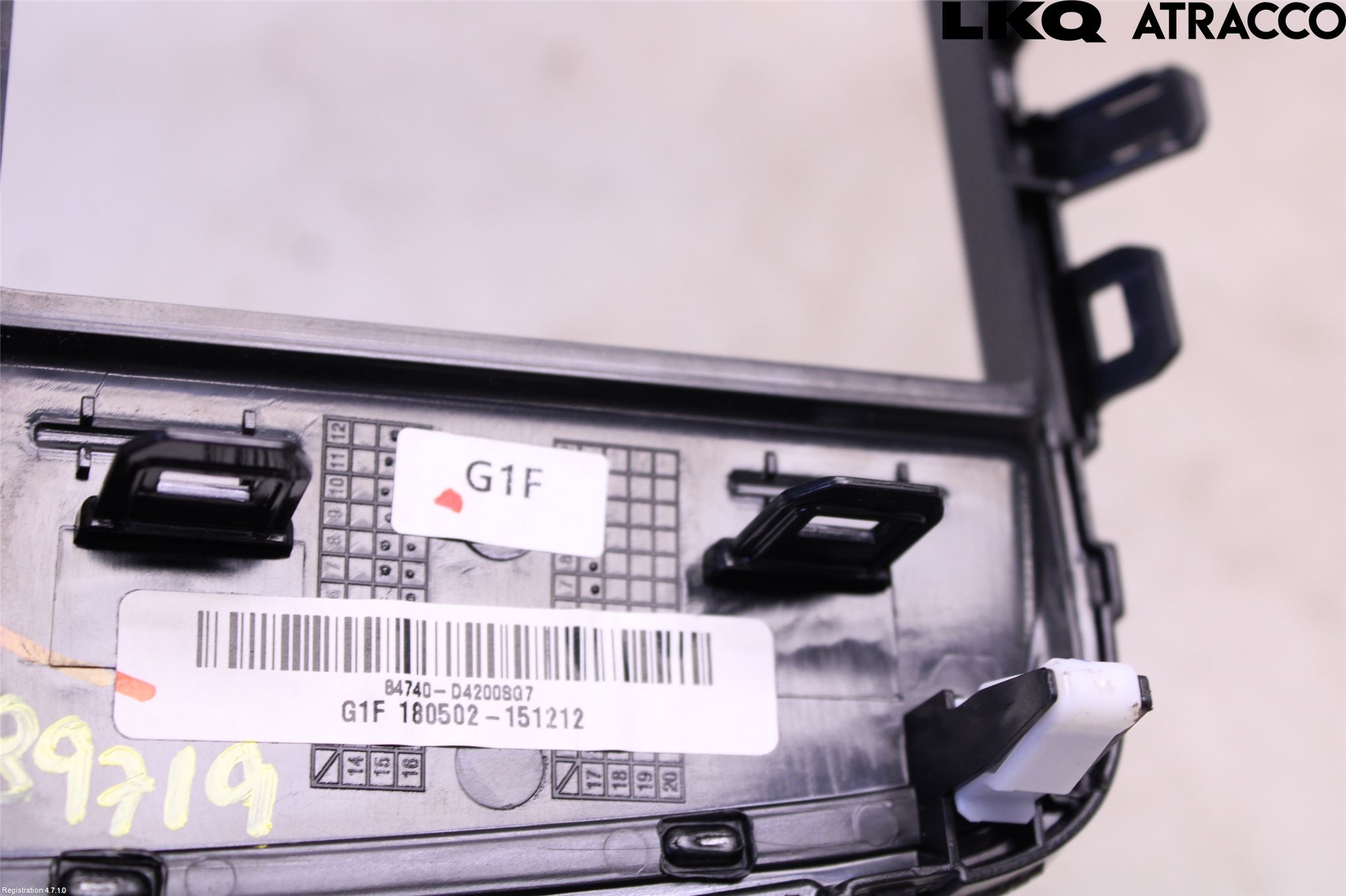 Kia OPTIMA 16-20 Innr Radio Ramme