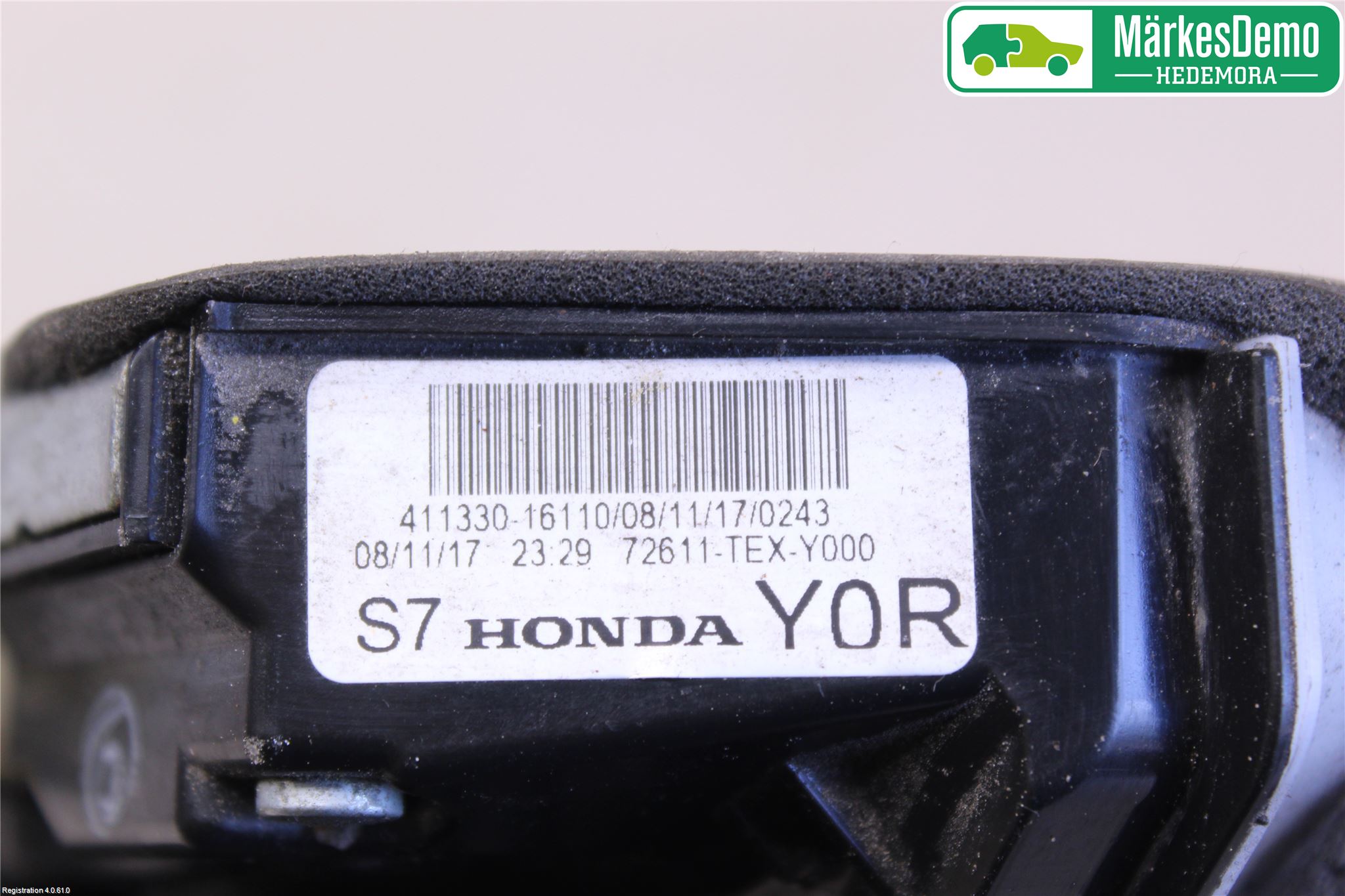 Honda CIVIC 17-22 Dørlås - Låsekasse