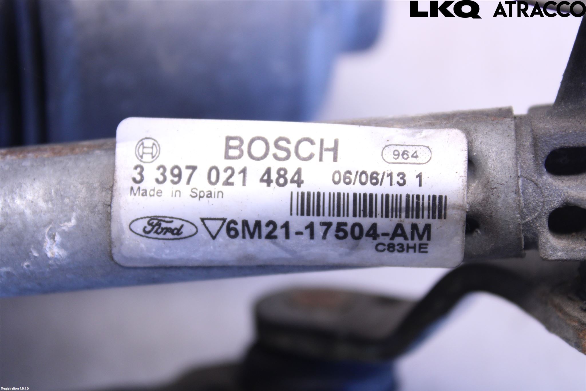 Ford S-MAX 06-15 Viskermotor Frontrute
