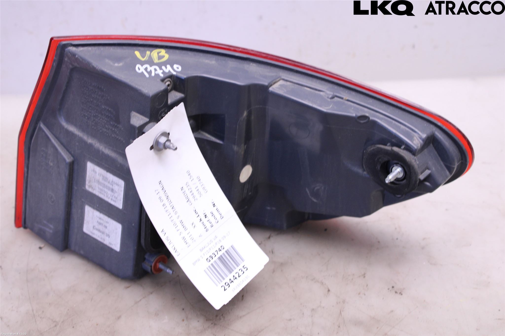 BMW 5 F10/F11/F18 09-17 Baklykt Venstre