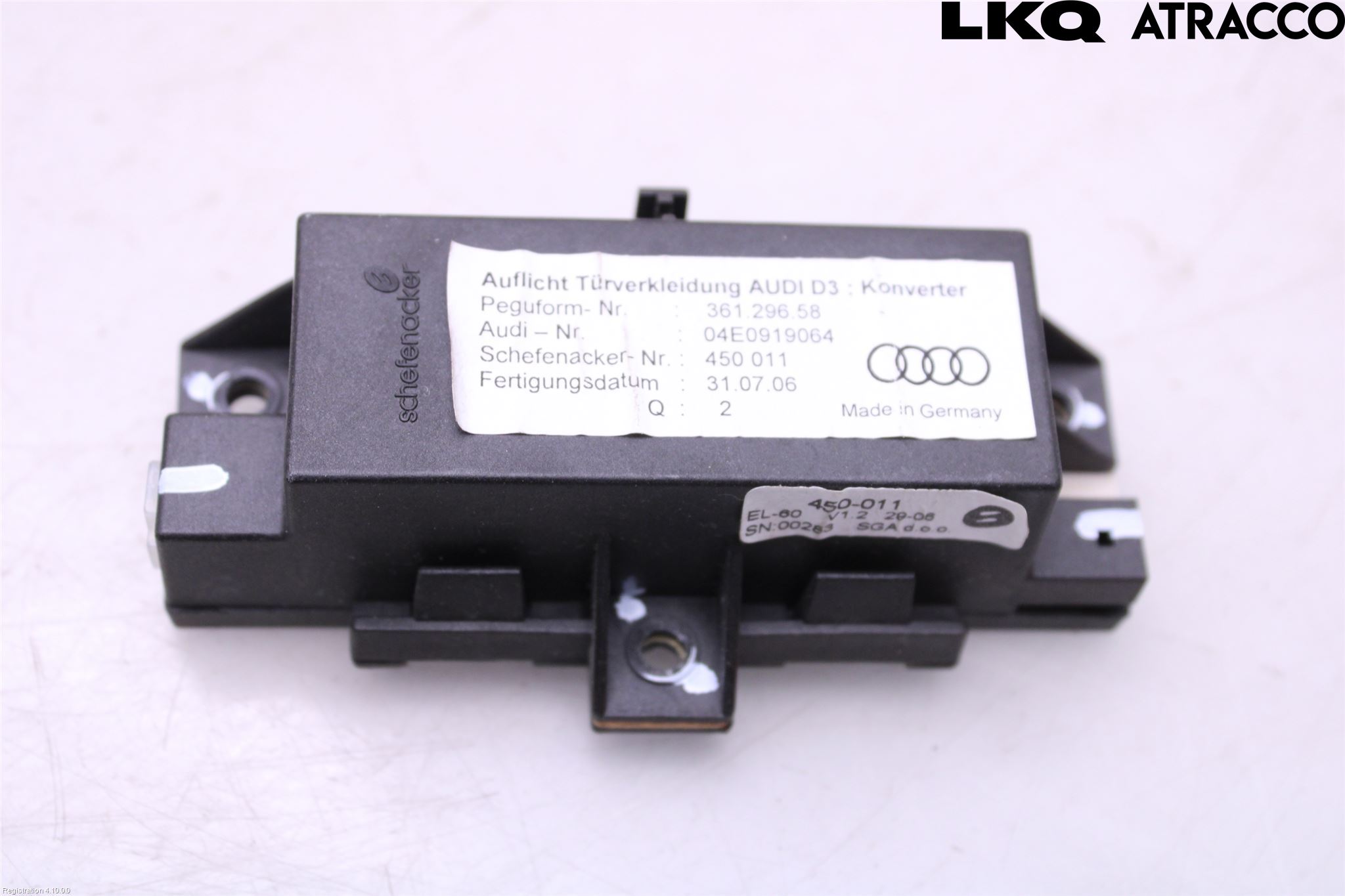Audi A8/S8 4E  02-09 Styreenhet Dør