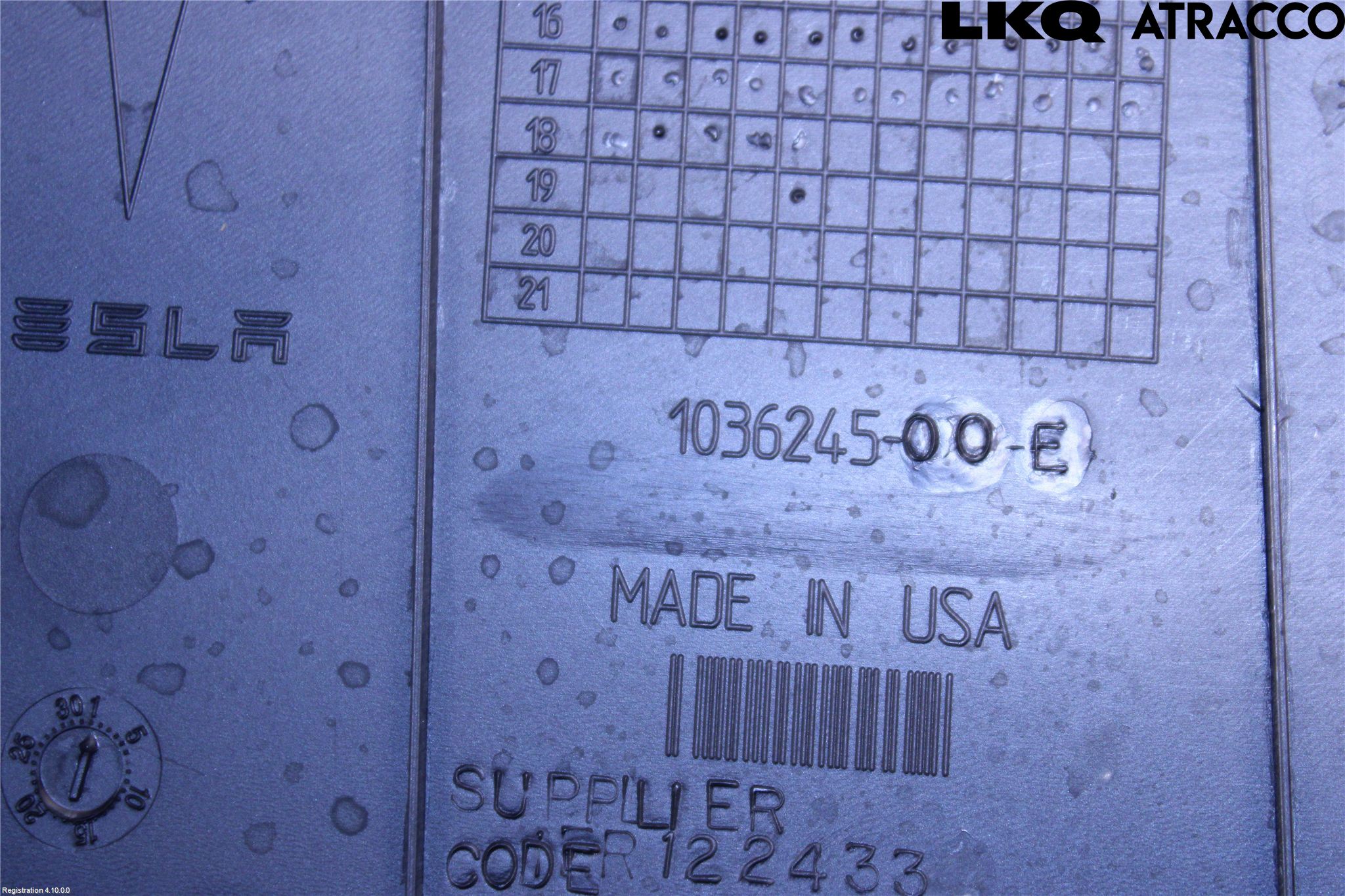 Tesla MODEL X 16- Visker Deksel-Grill-Under Frr