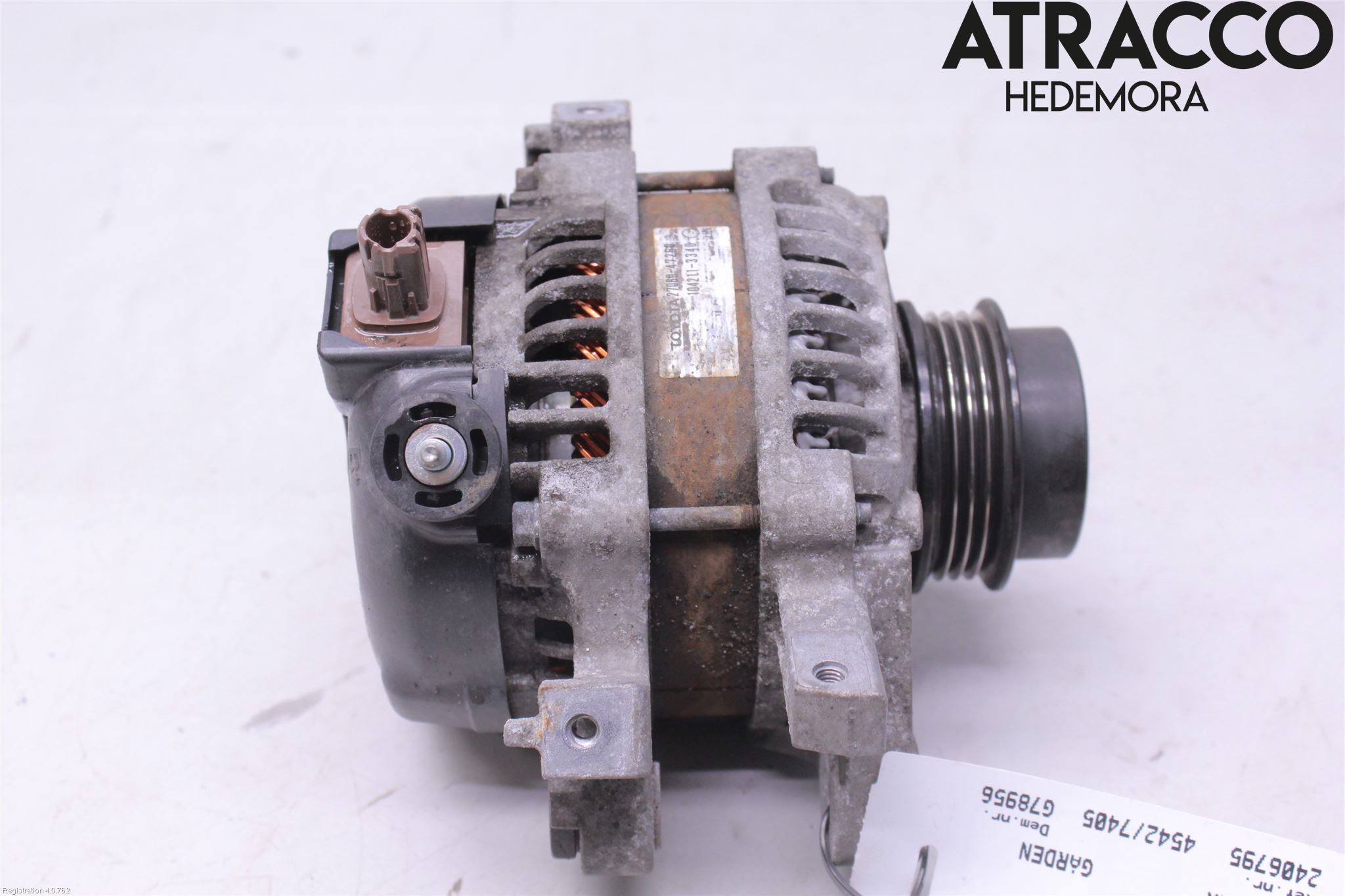 Toyota VERSO-S 11-16 Dynamo