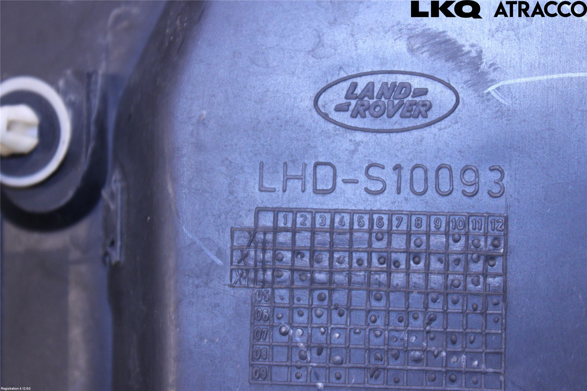 Landrover LAND ROVER DISCOVERY 4 10-16 Visker Deksel-Grill-Under Frr
