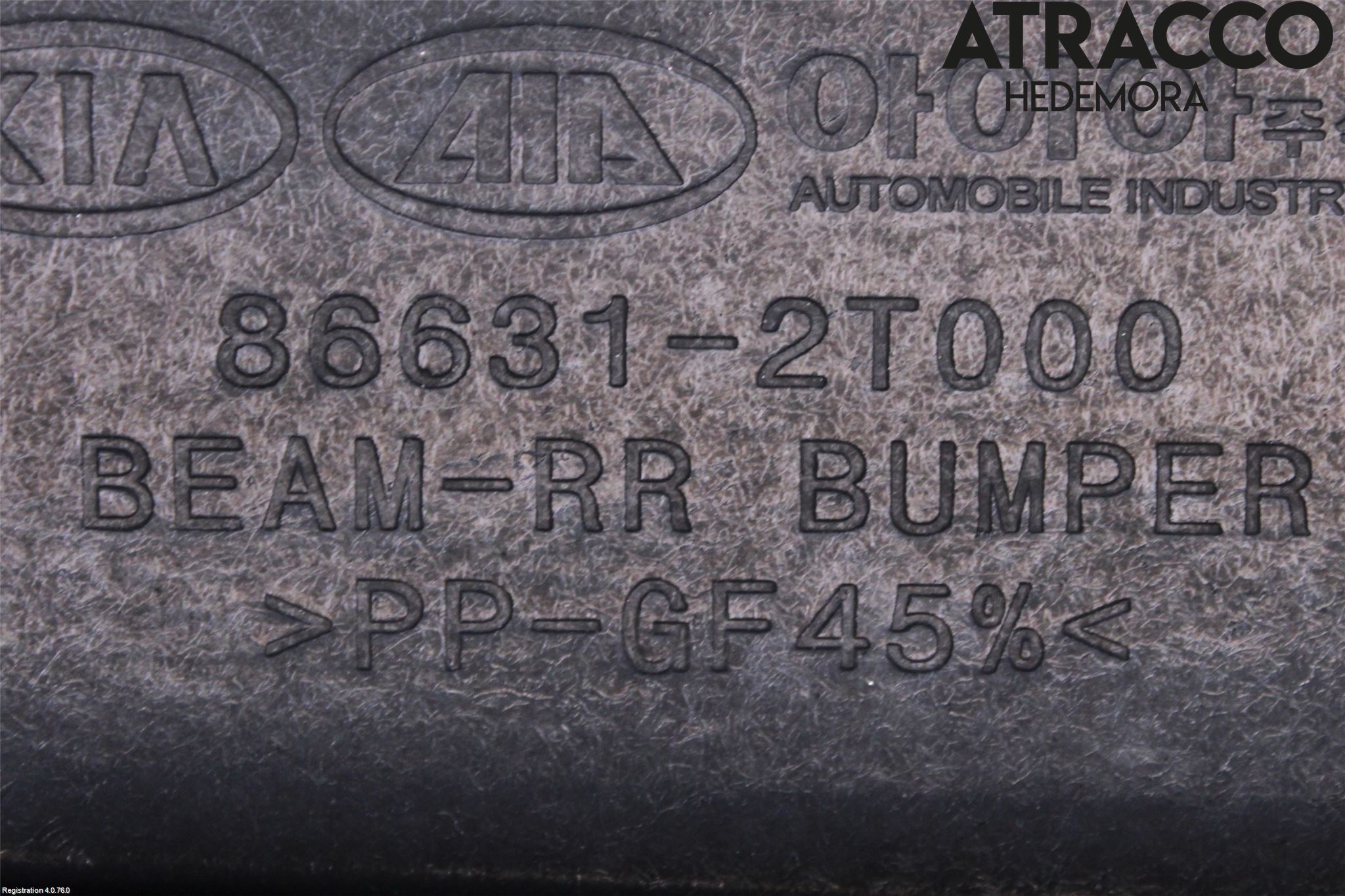 Kia OPTIMA 00-15 Støtfanger Bak Bjelke