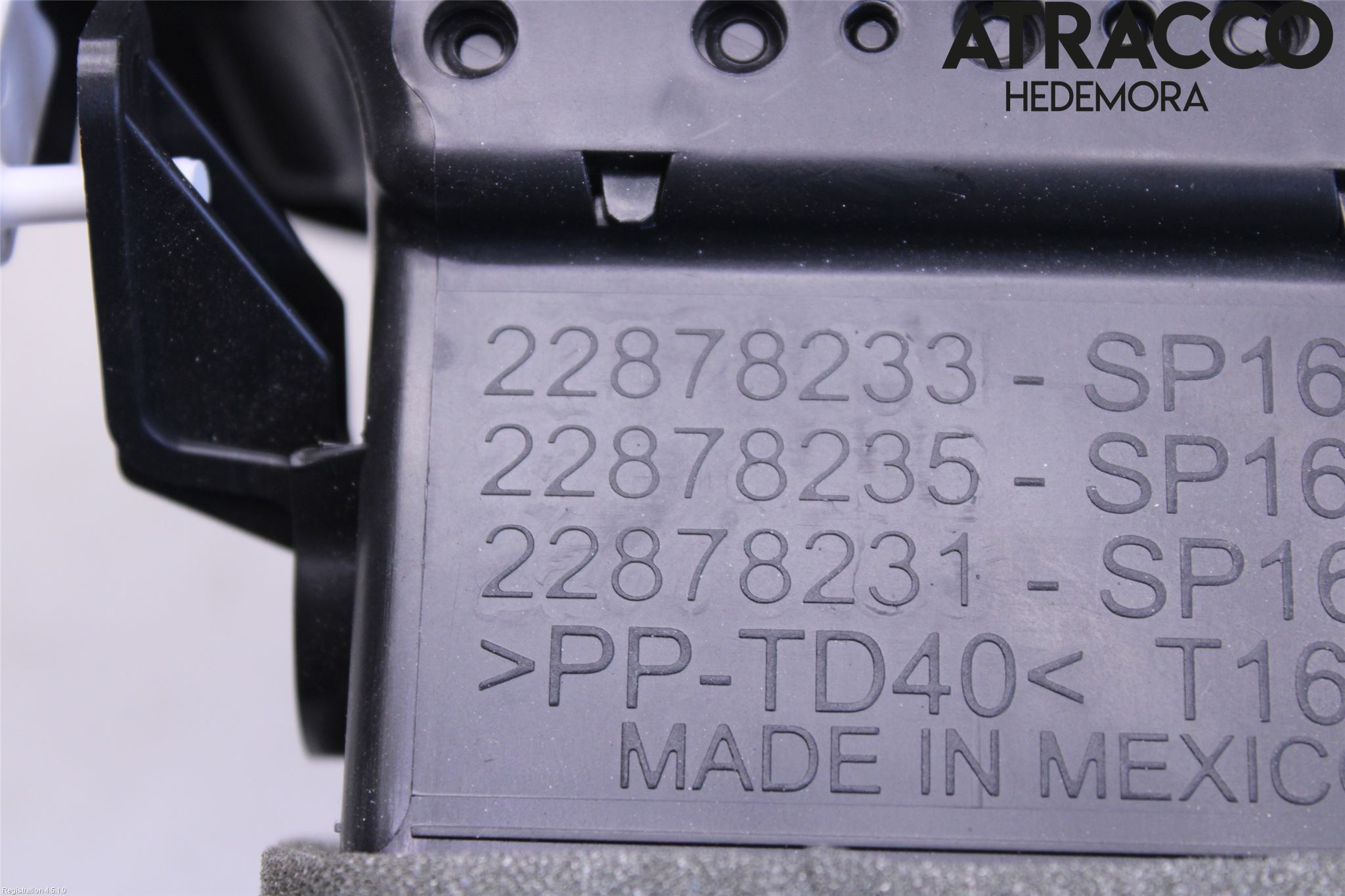 Opel AMPERA 12-16 Dashbord Kanal - Dyse