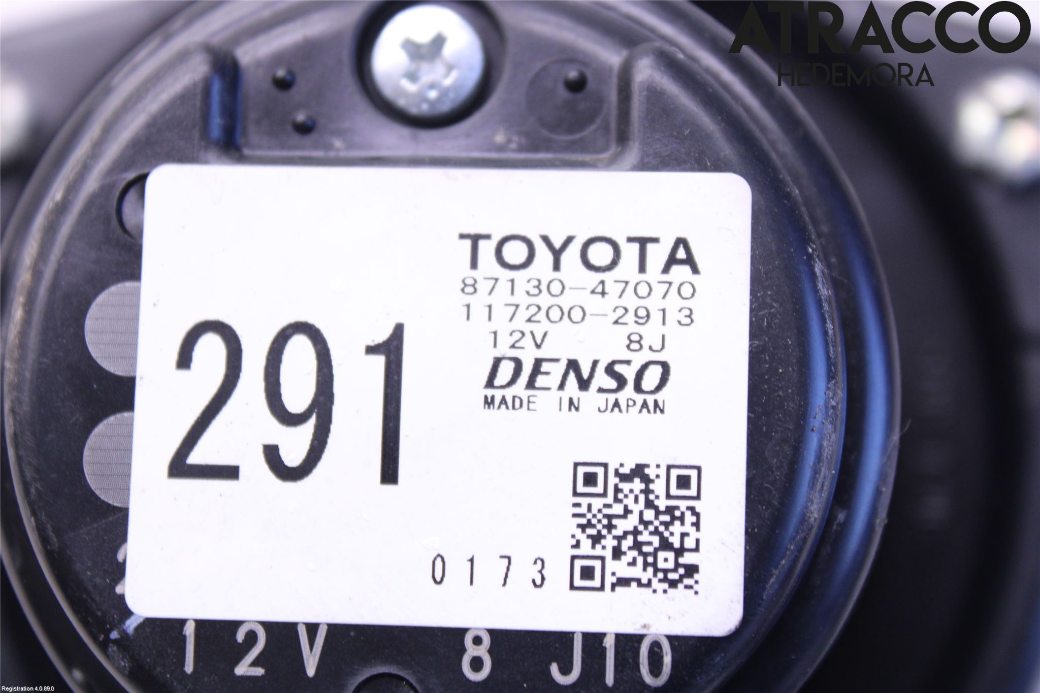 Toyota PRIUS NWH20 04-08 Kjølevifte Elektrisk