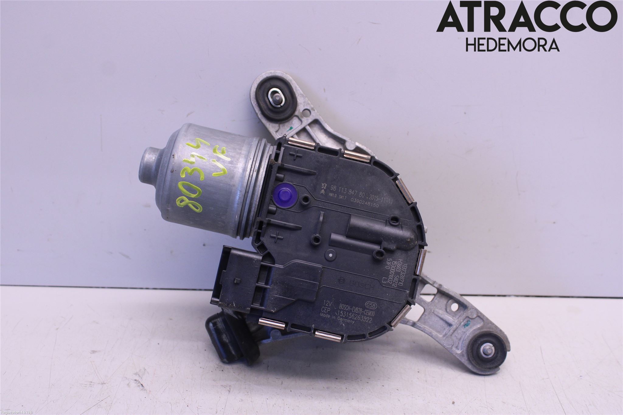 Citroen C4 GRAND PICASSO 14-18 Viskermotor Frontrute