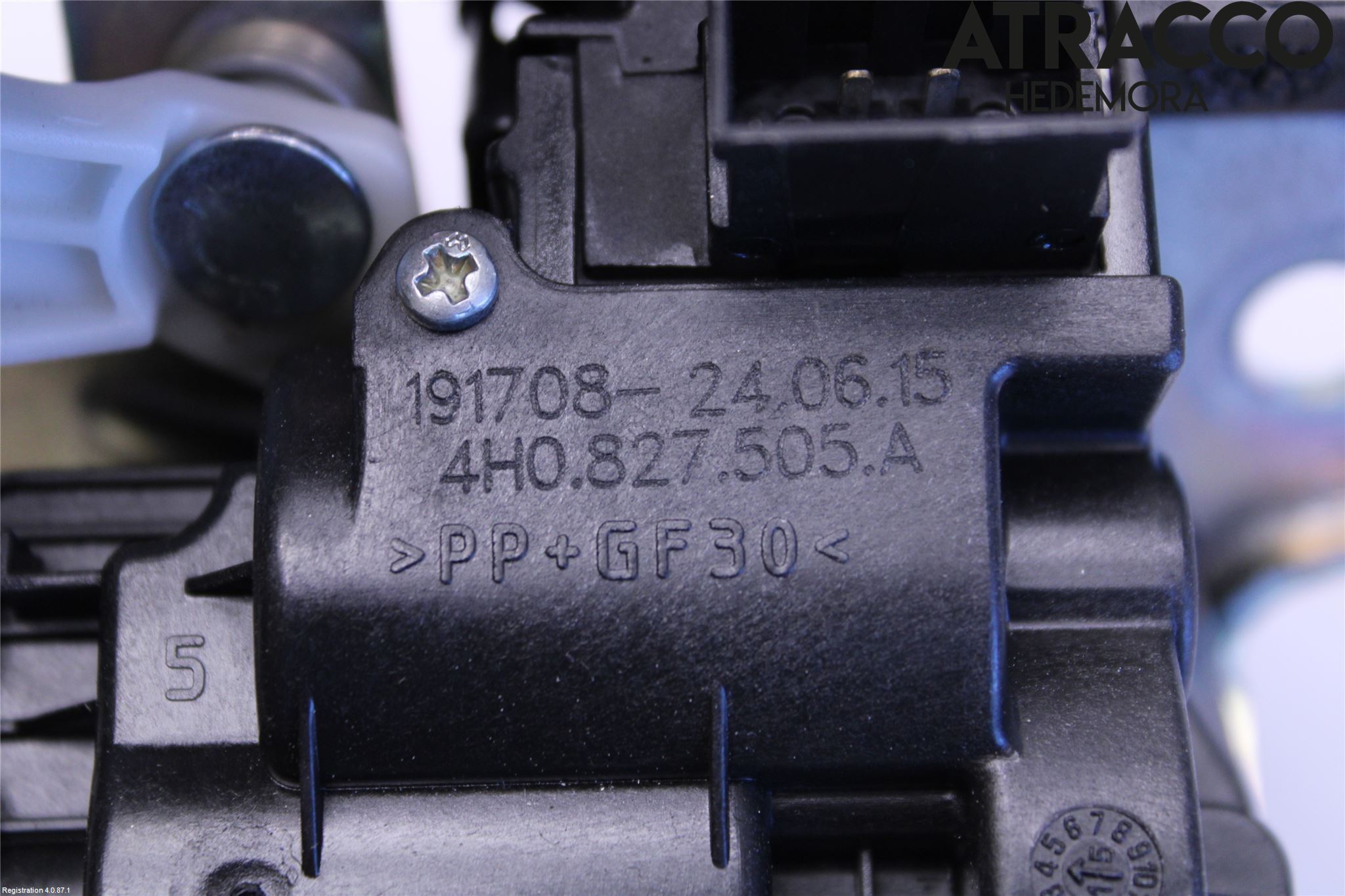 Audi A3/S3 8V 13-20 Bakluke-Lokk Låsekasse