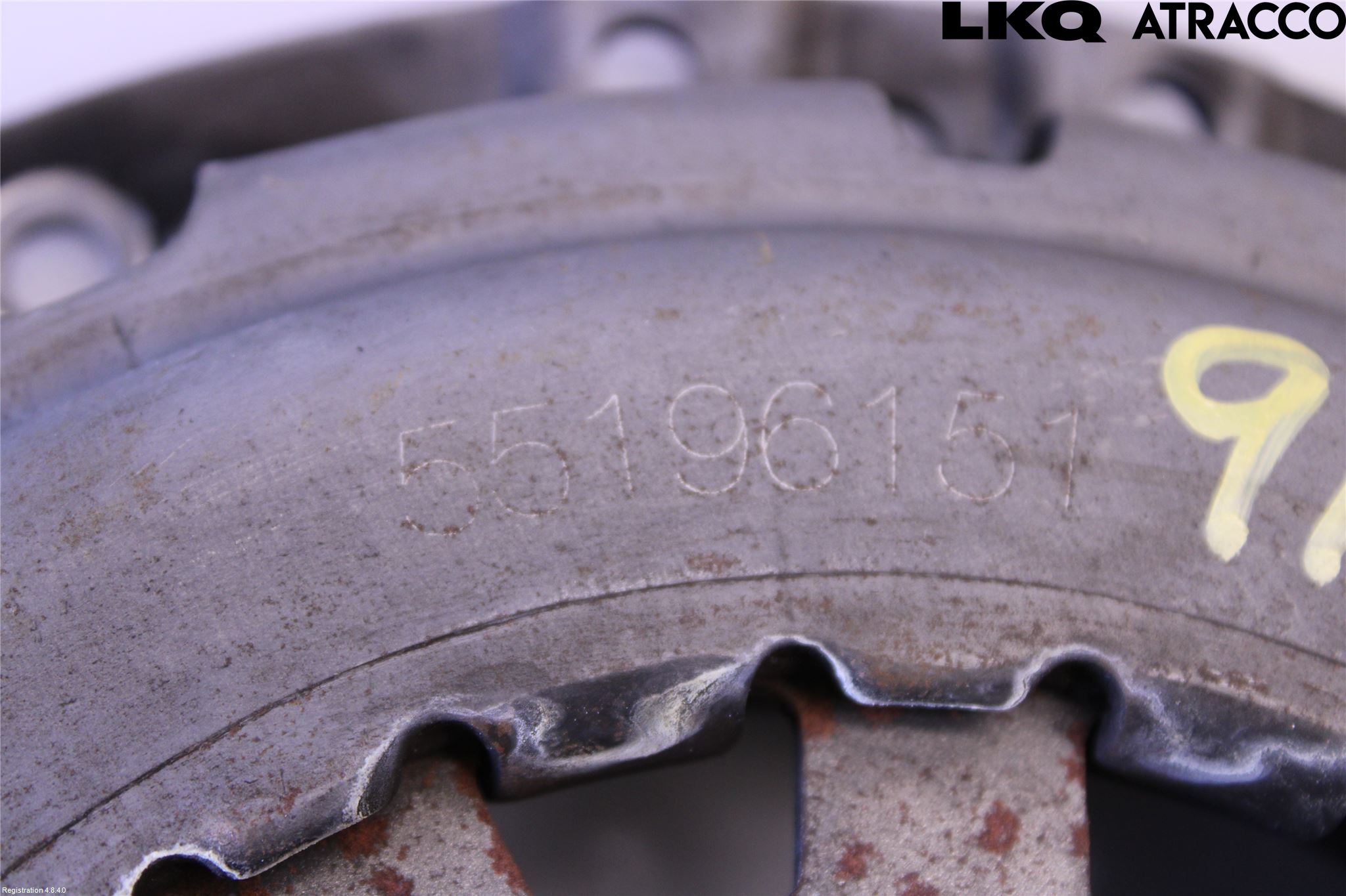 Fiat PUNTO EVO 10-12 Clutch Trykkplate