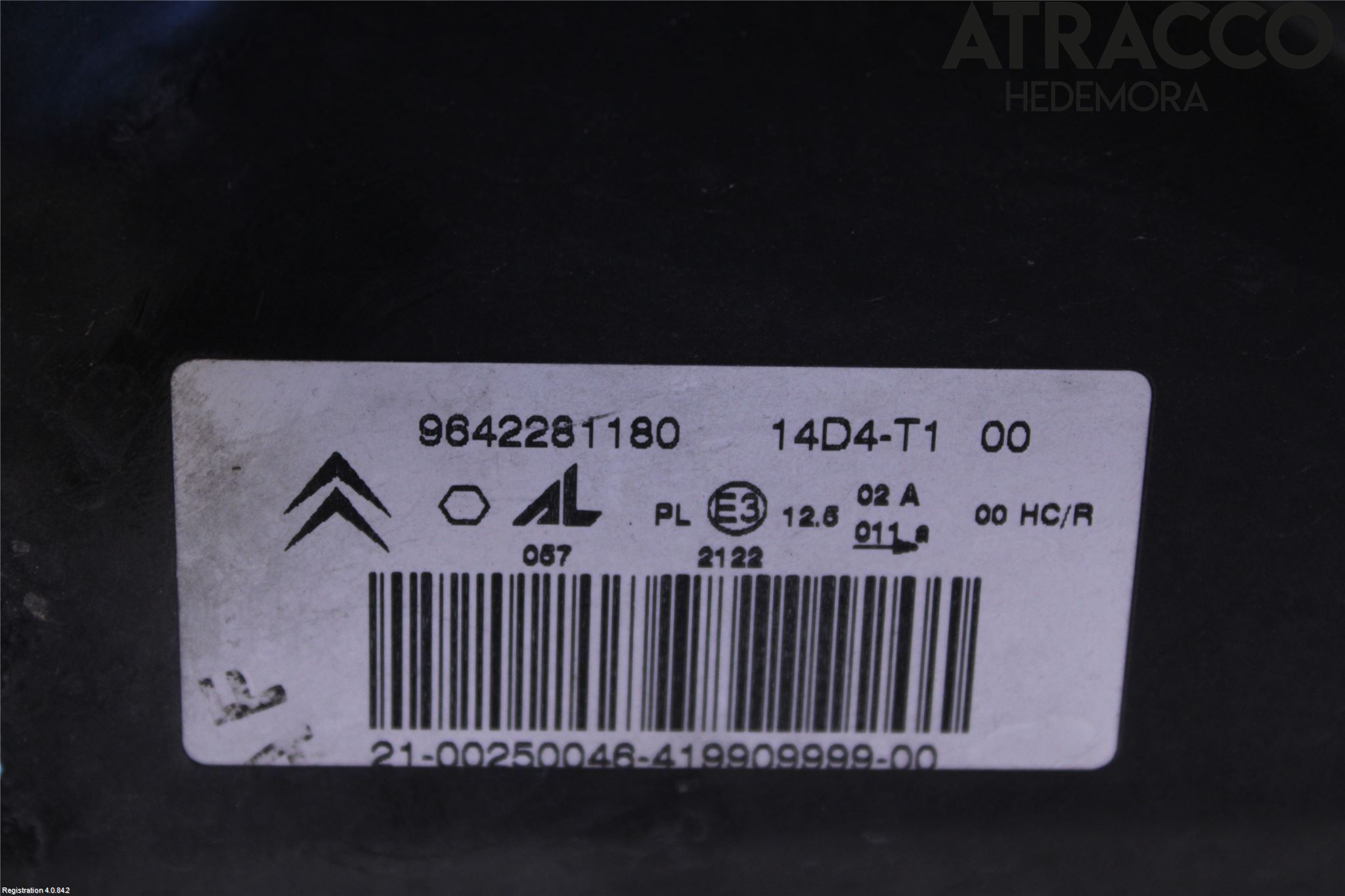 Citroen C2 Frontlykt Venstre