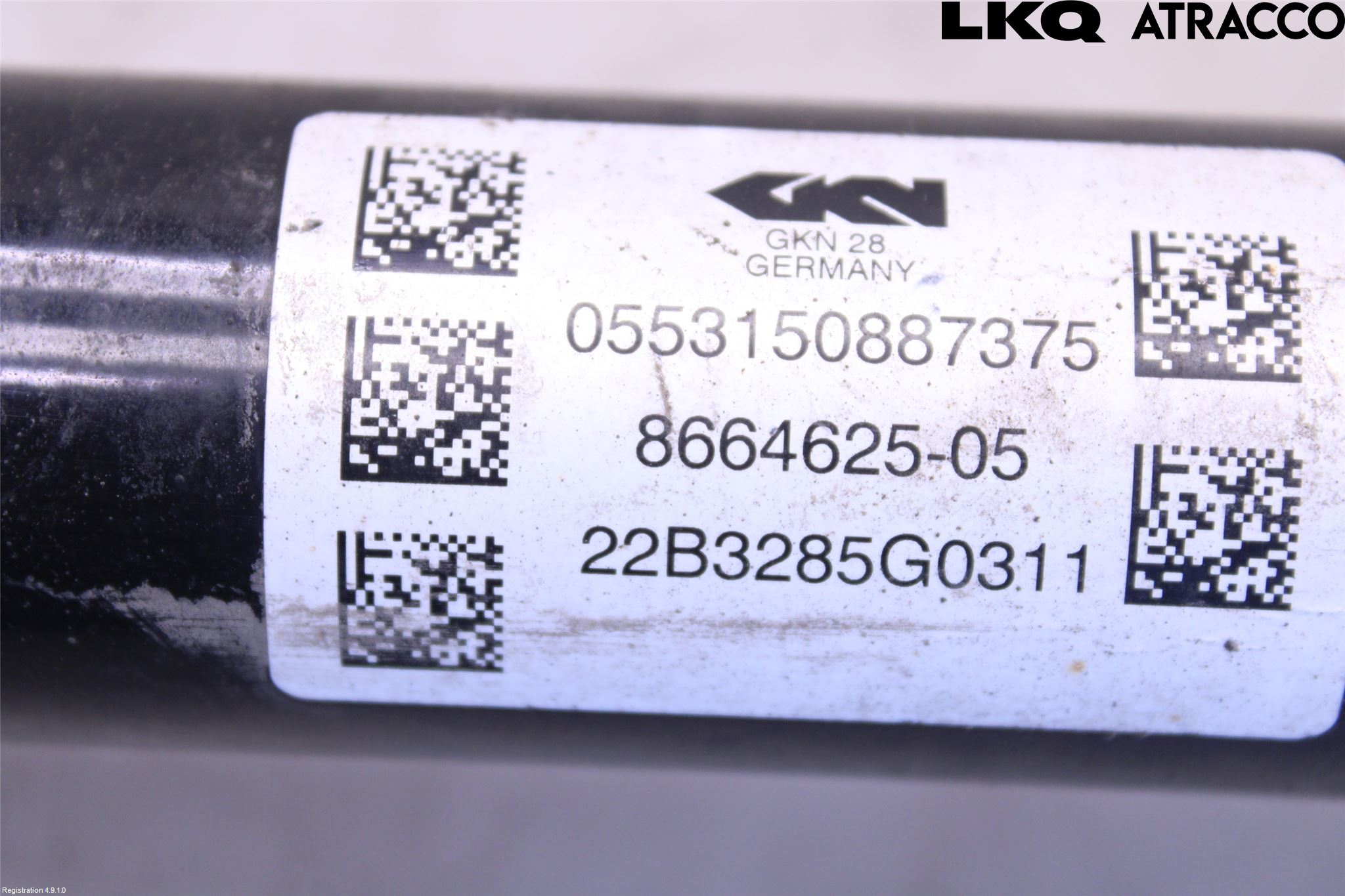 BMW 5 G30/G31/F90 17-23 Drivaksel Bak Kompl Venstre