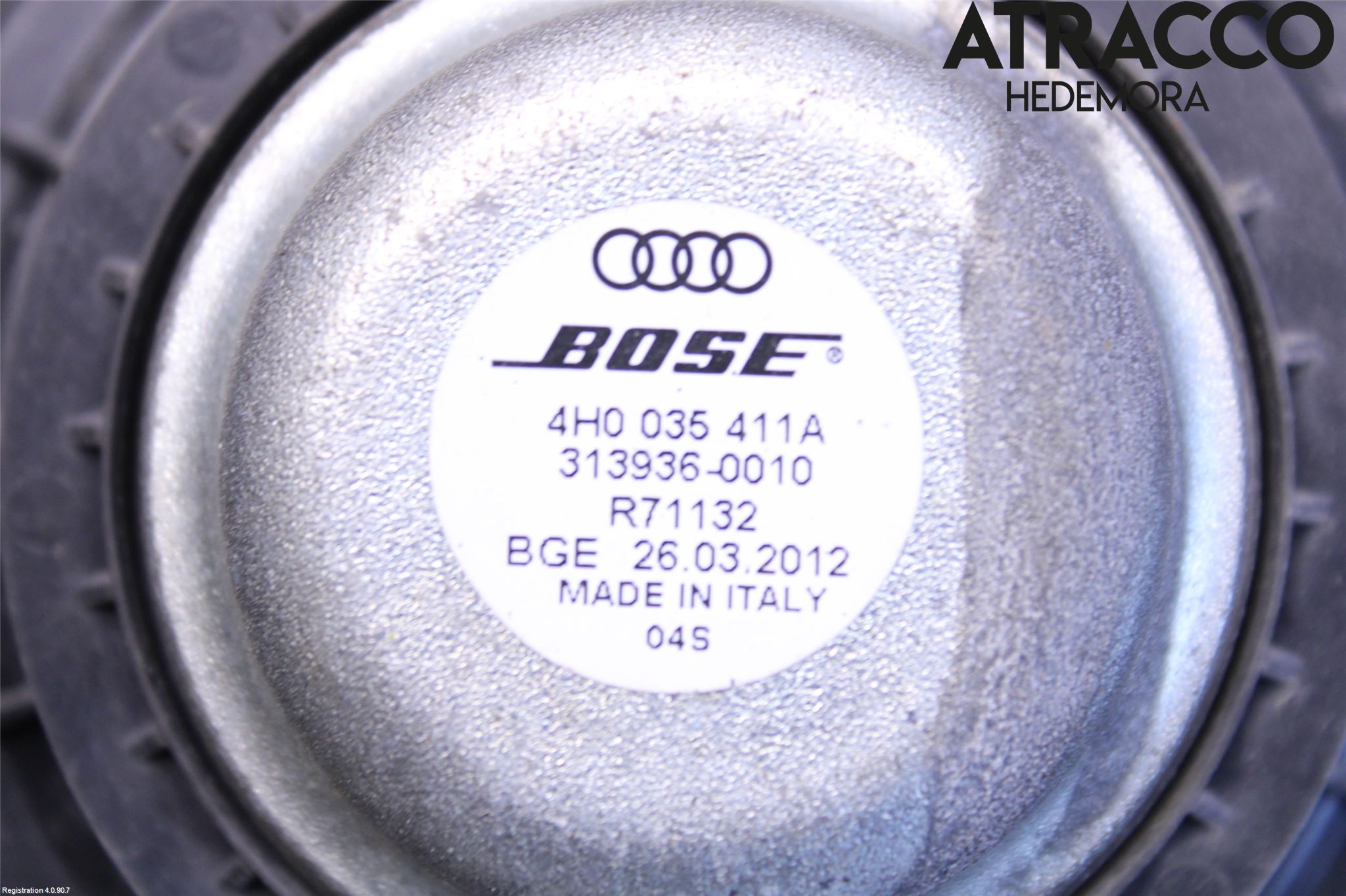 Audi A8/S8 4H 10-17 Innr Høyttaler