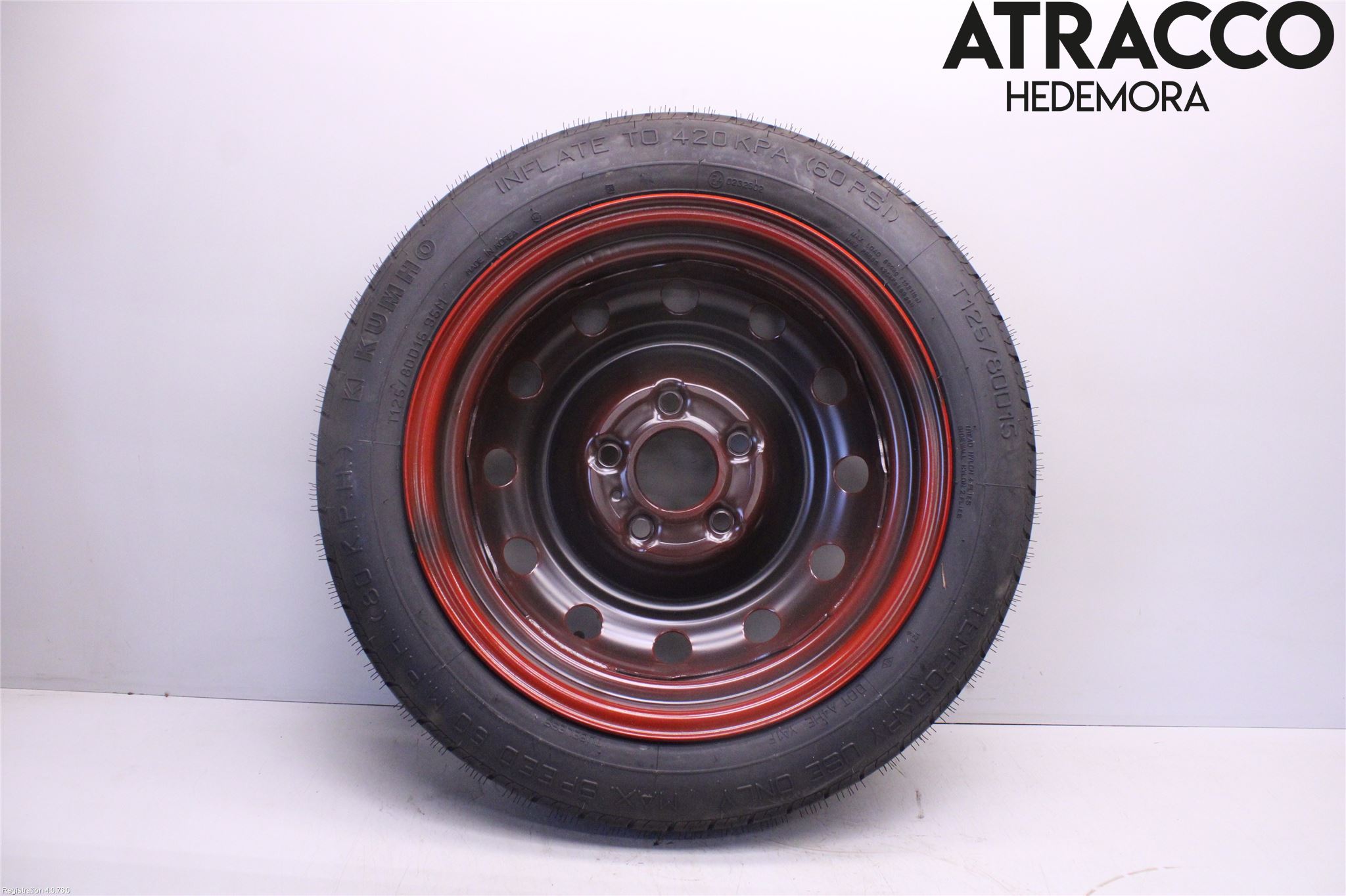 Hyundai i30 FD 07-12 Hjul Reservehjul Minitype