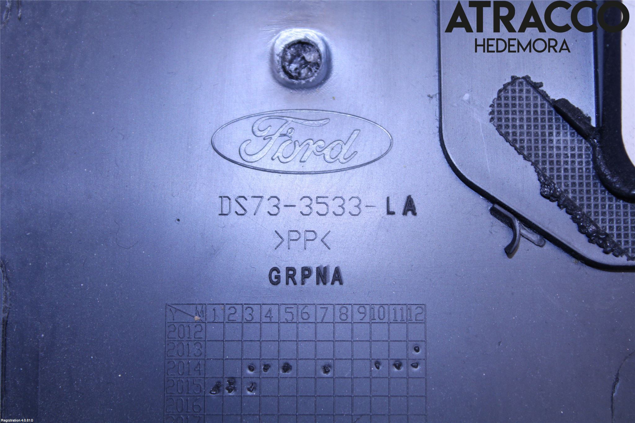 Ford MONDEO 15-22 Rattdeksel - Deksler