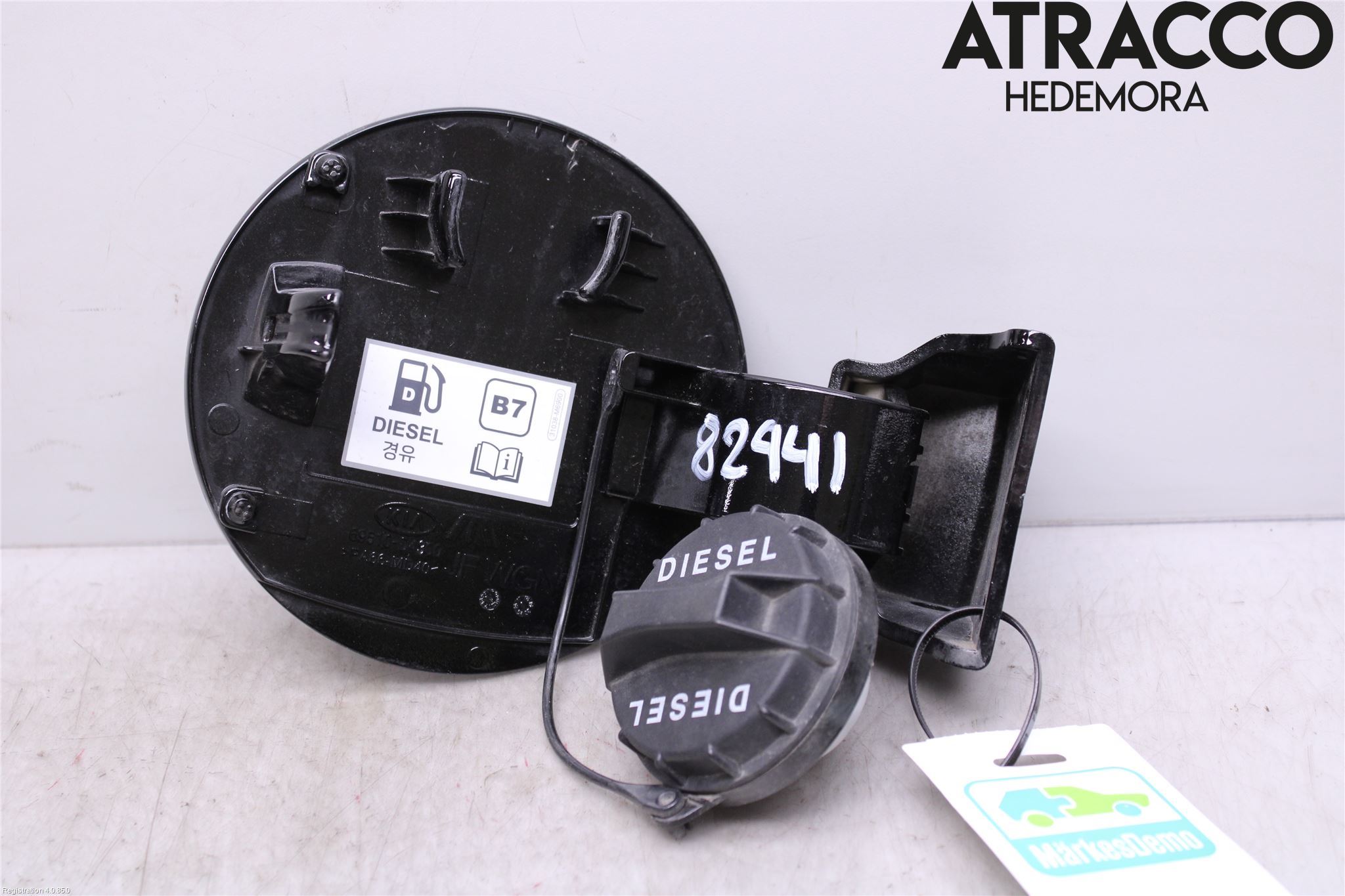 Kia OPTIMA 16-20 Drivstoff Tankluke